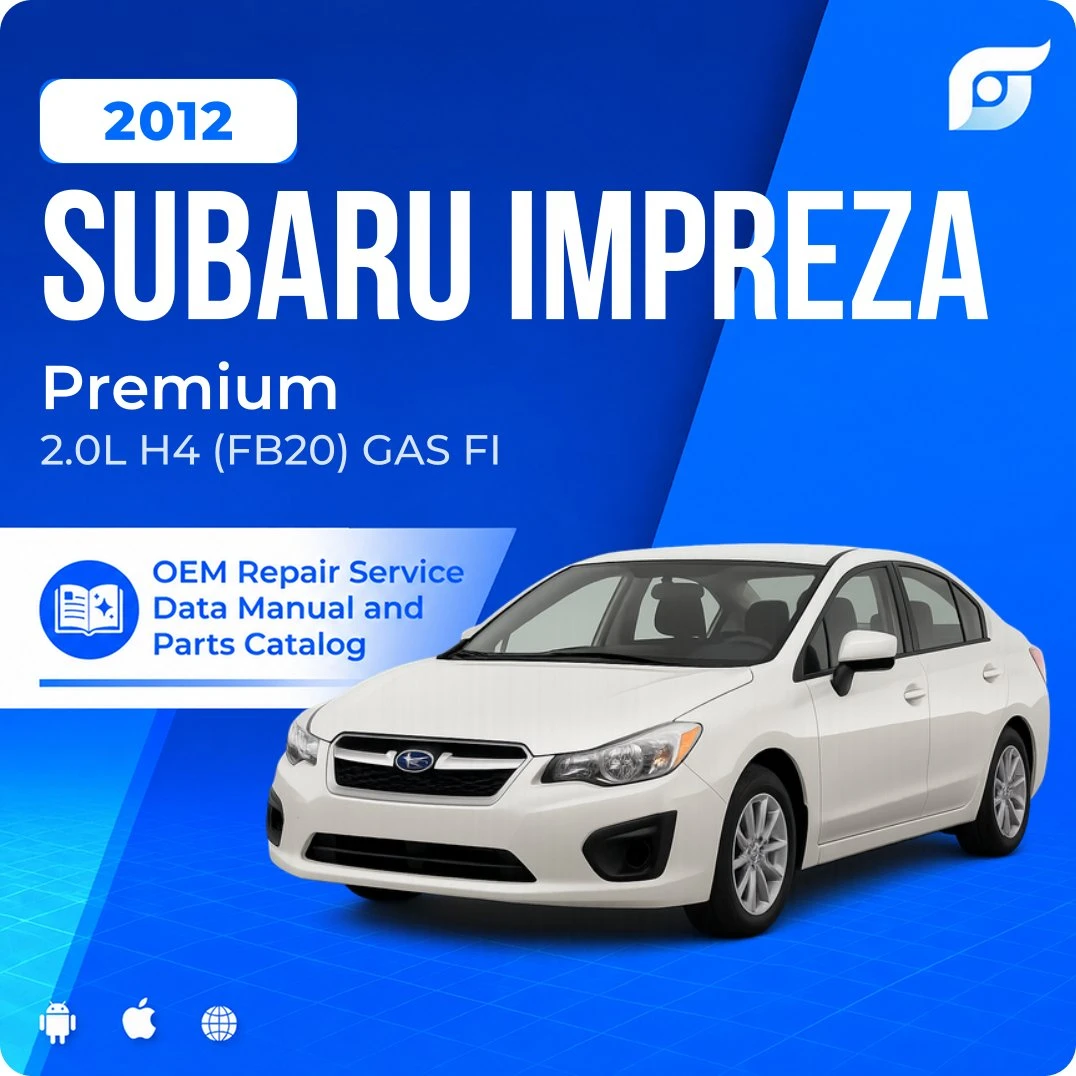 2012 Subaru Impreza Premium - OEM Repair Service Manual