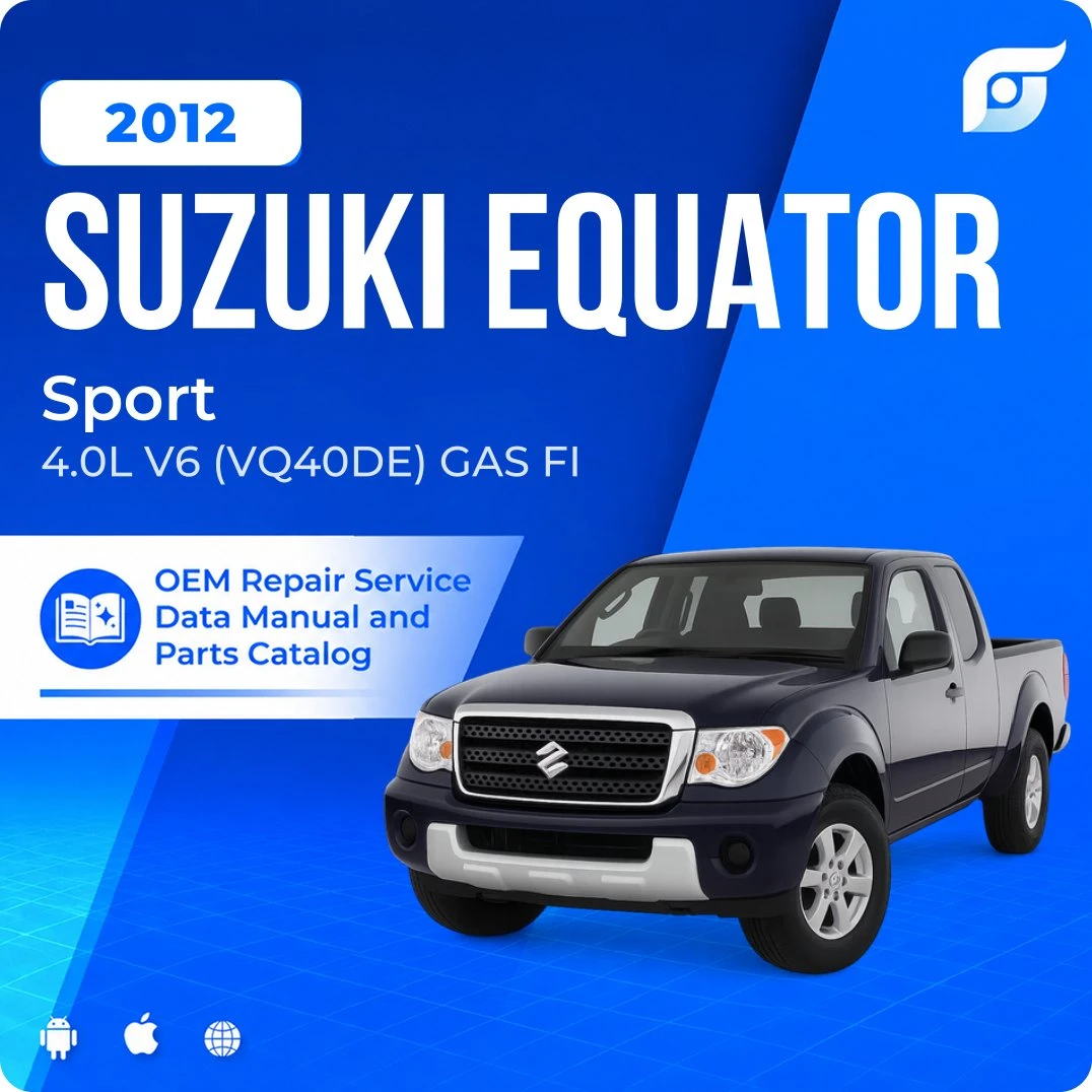 2012 Suzuki Equator Sport - OEM Repair Service Manual