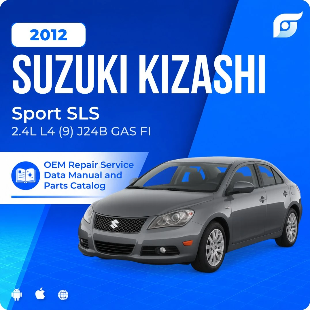 2012 Suzuki Kizashi Sport SLS - OEM Repair Service Manual