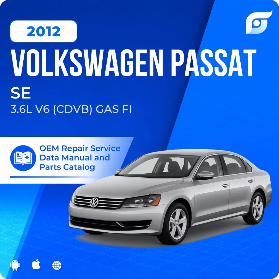 2012 Volkswagen Passat SE - OEM Repair Service Manual