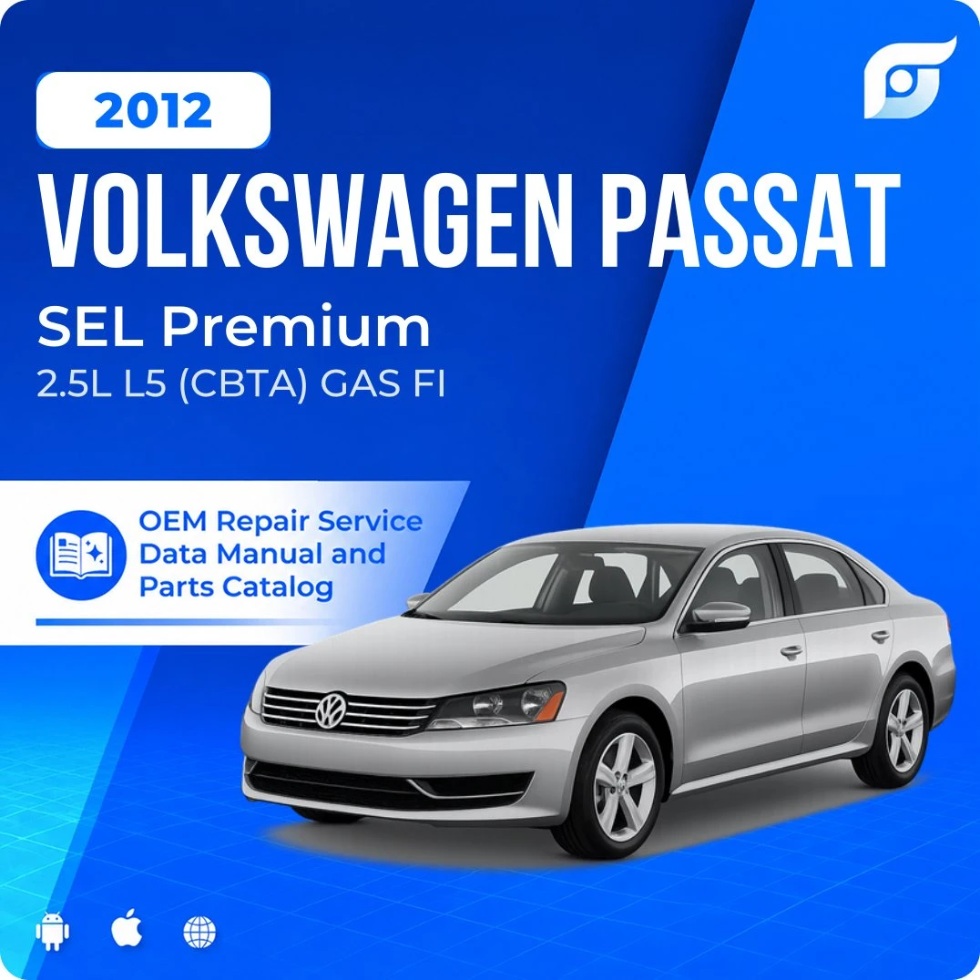 2012 Volkswagen Passat SEL Premium - OEM Repair Service Manual