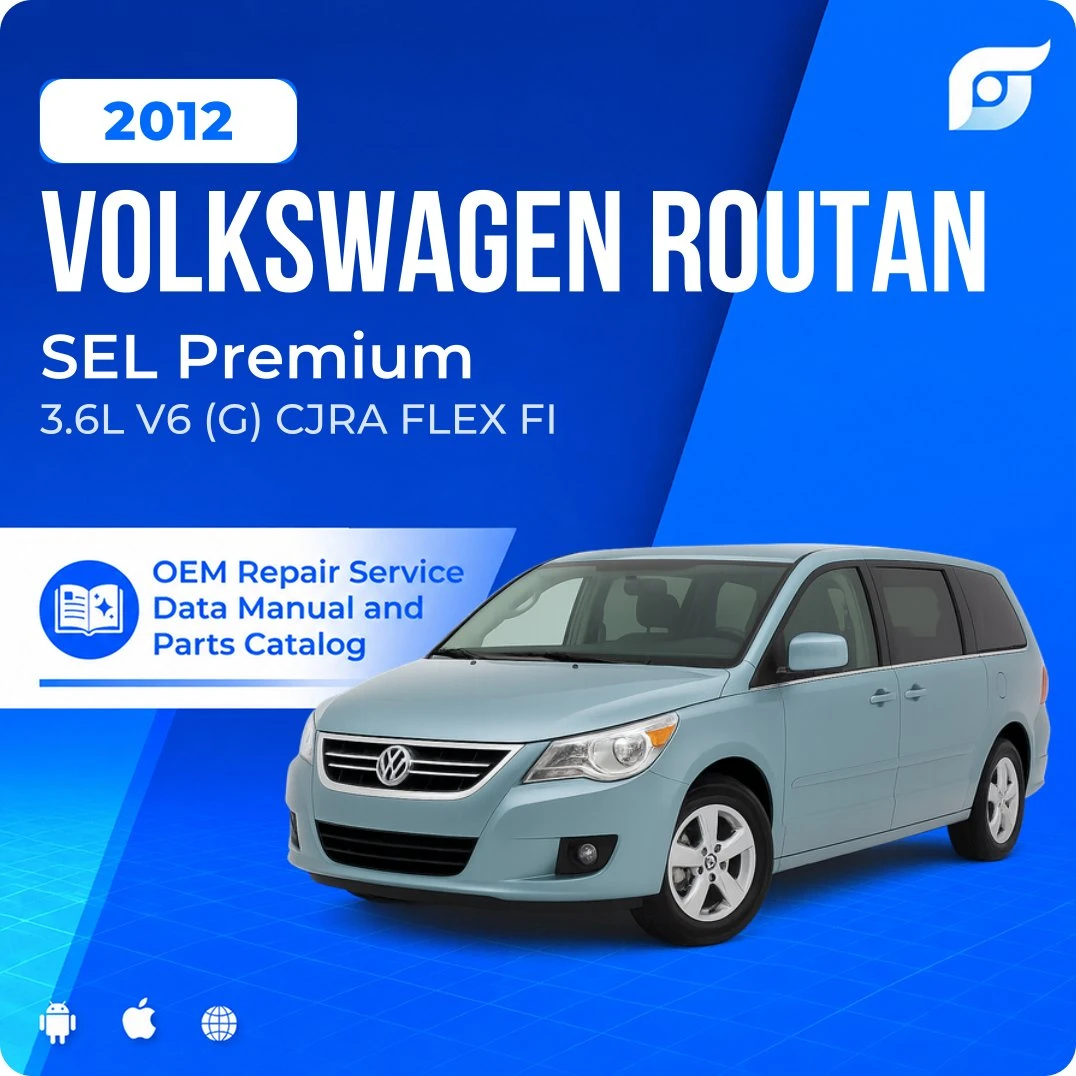 2012 Volkswagen Routan SEL Premium - OEM Repair Service Manual
