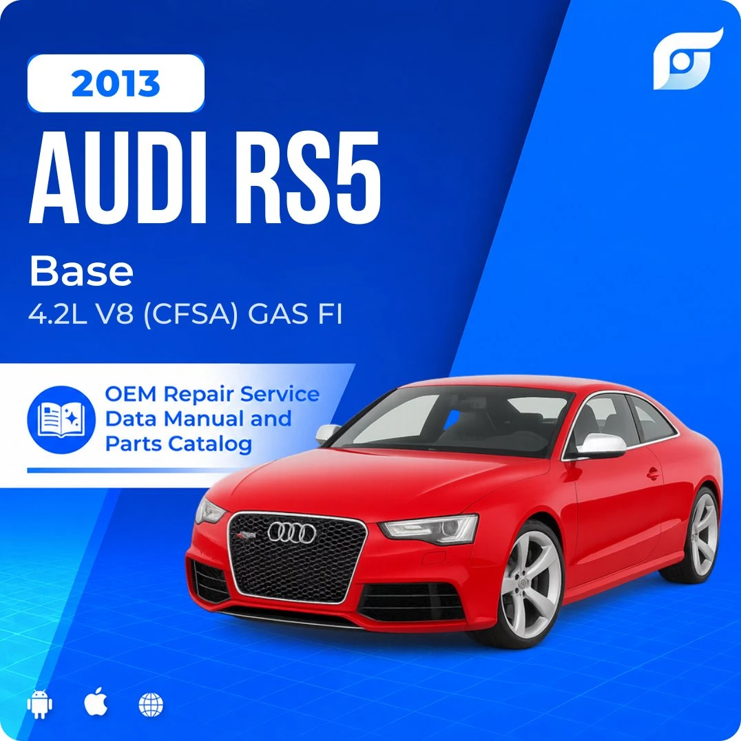 2013 Audi RS5 Base - OEM Repair Service Manual