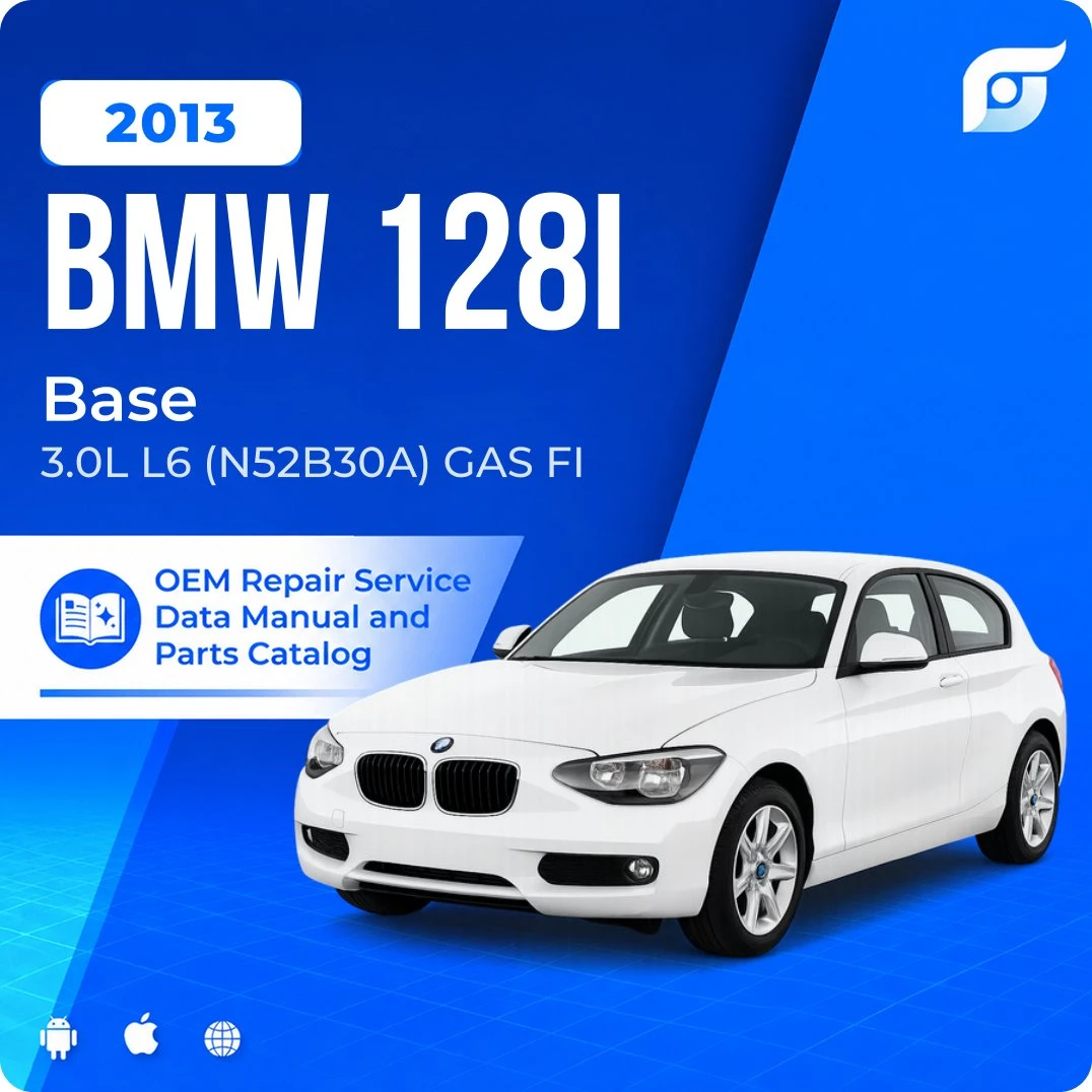 2013 BMW 128i Base - OEM Repair Service Manual