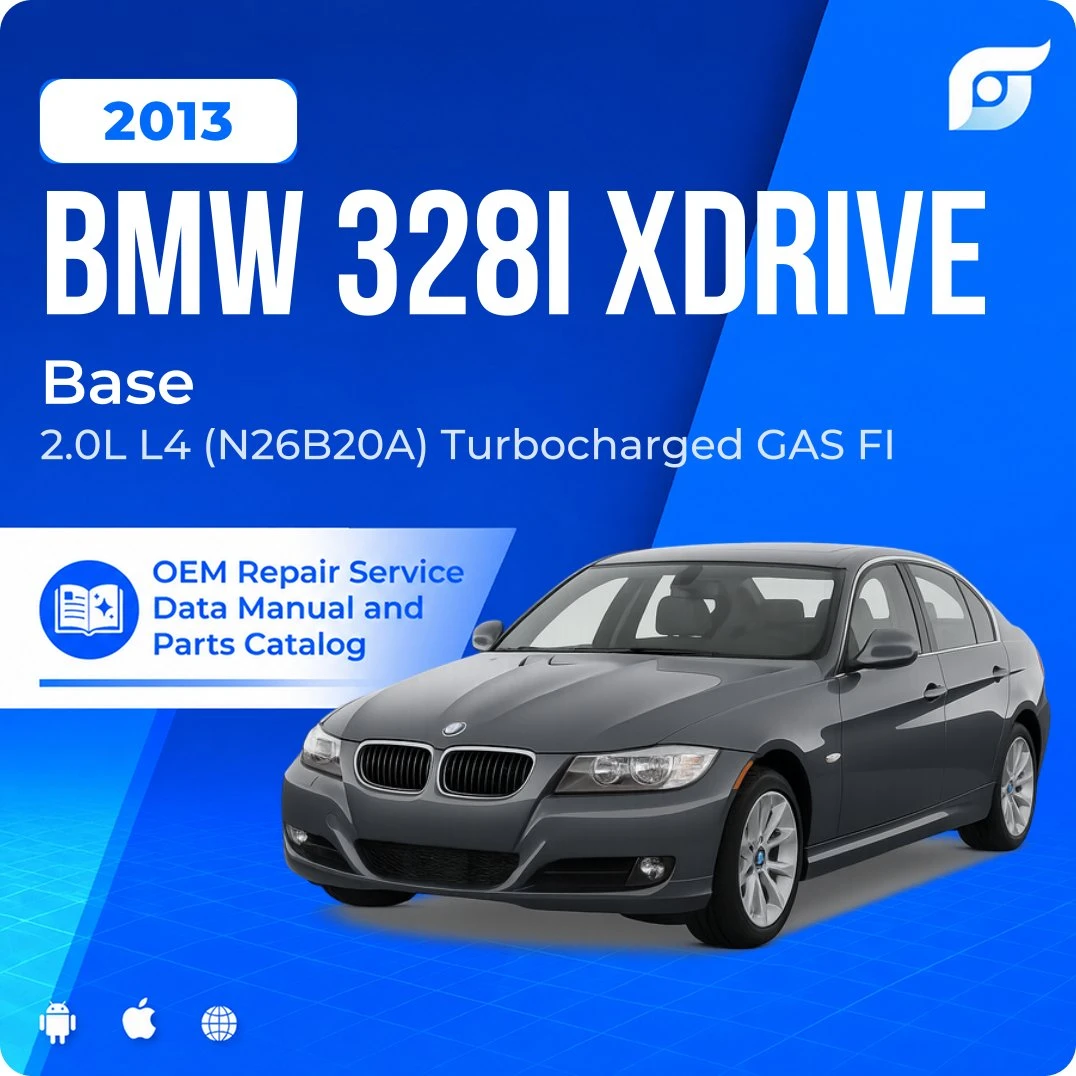 2013 BMW 328i xDrive Base - OEM Repair Service Manual