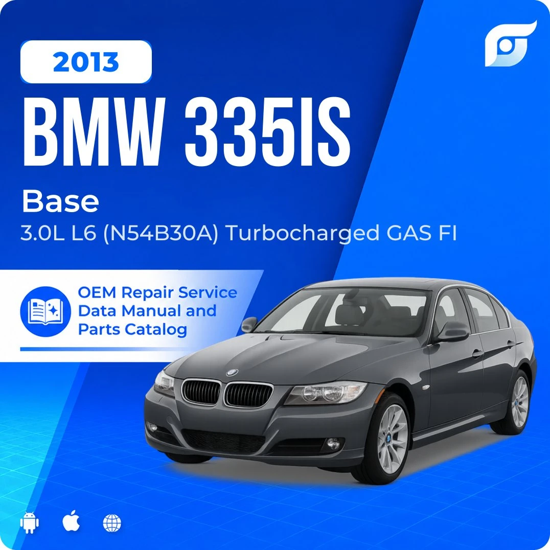2013 BMW 335is Base - OEM Repair Service Manual