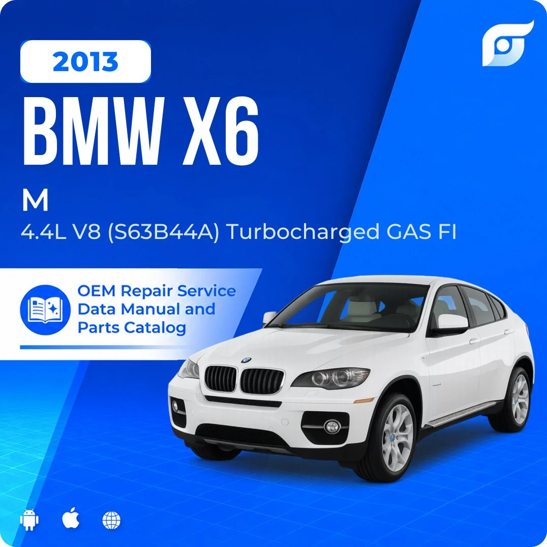 2013 BMW X6 M - OEM Repair Service Manual