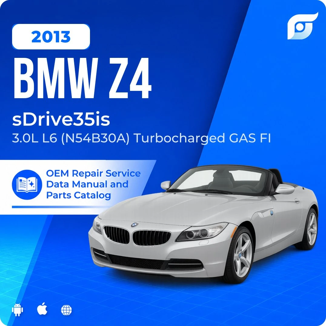 2013 BMW Z4 sDrive35is - OEM Repair Service Manual