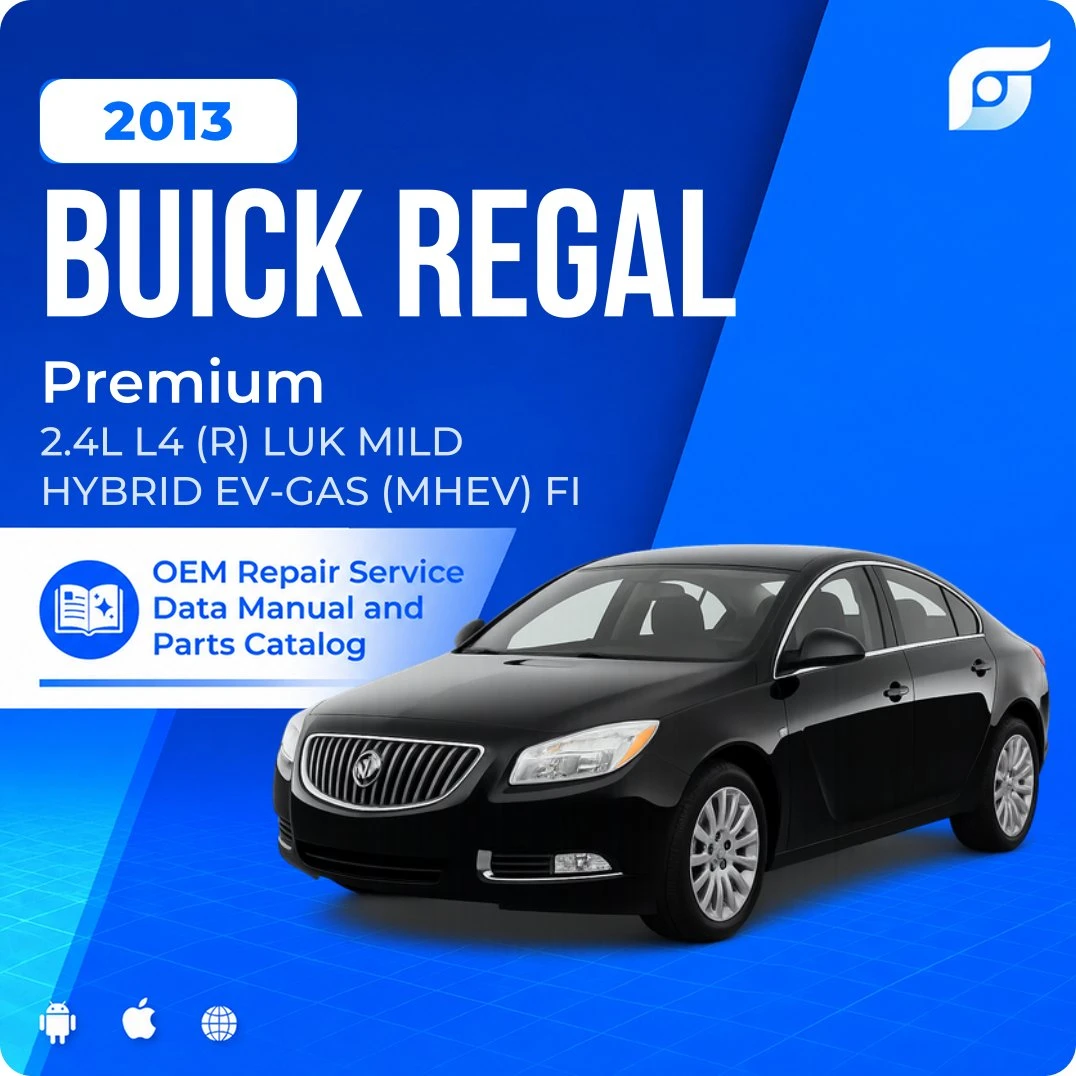 2013 Buick Regal Premium - OEM Repair Service Manual