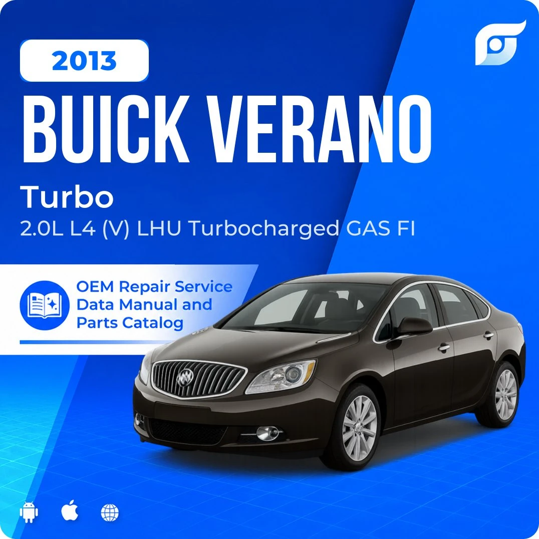2013 Buick Verano Turbo - OEM Repair Service Manual