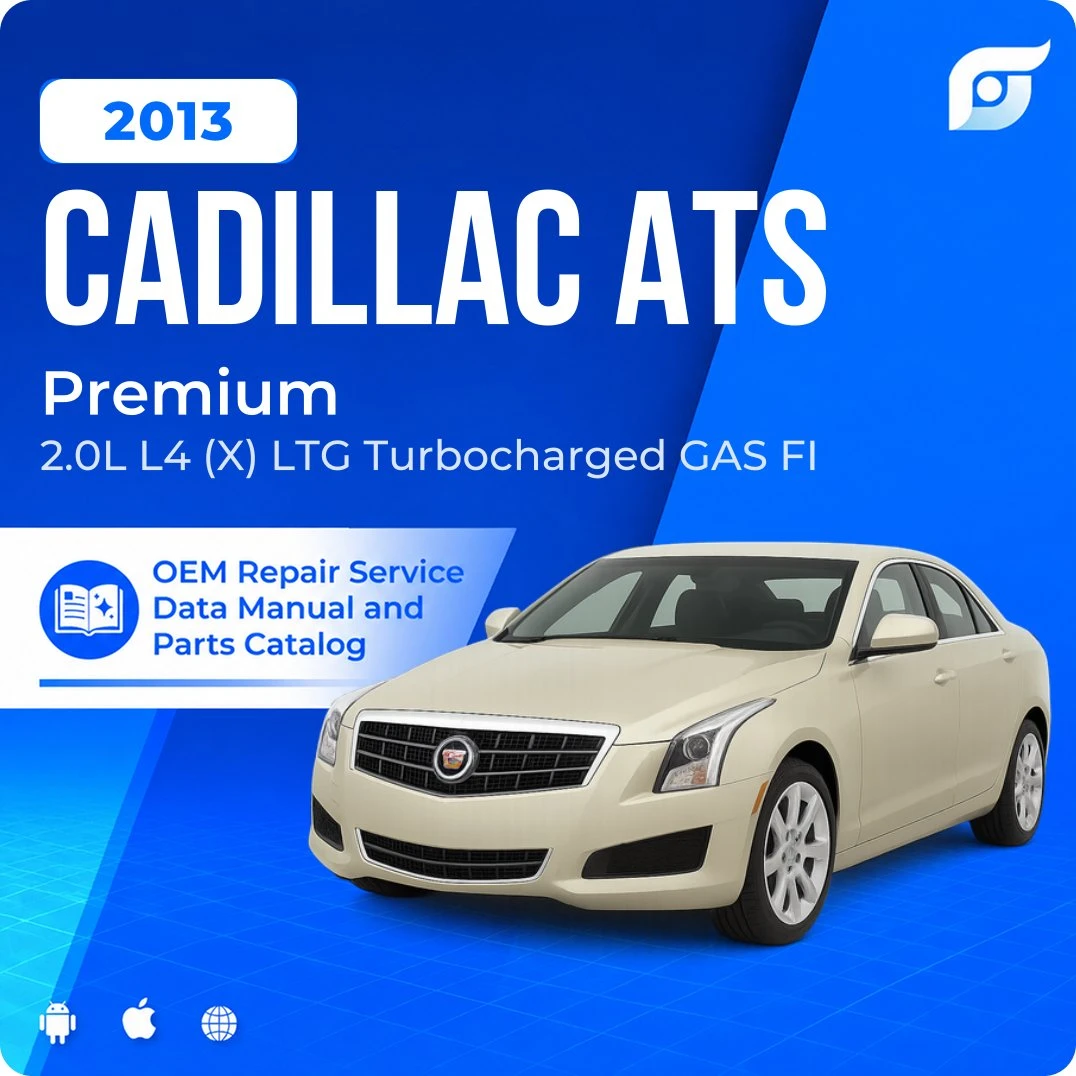 2013 Cadillac ATS Premium - OEM Repair Service Manual