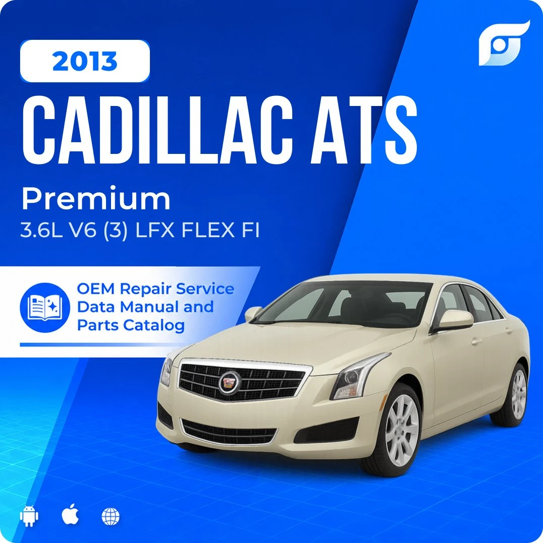 2013 Cadillac ATS Premium - OEM Repair Service Manual