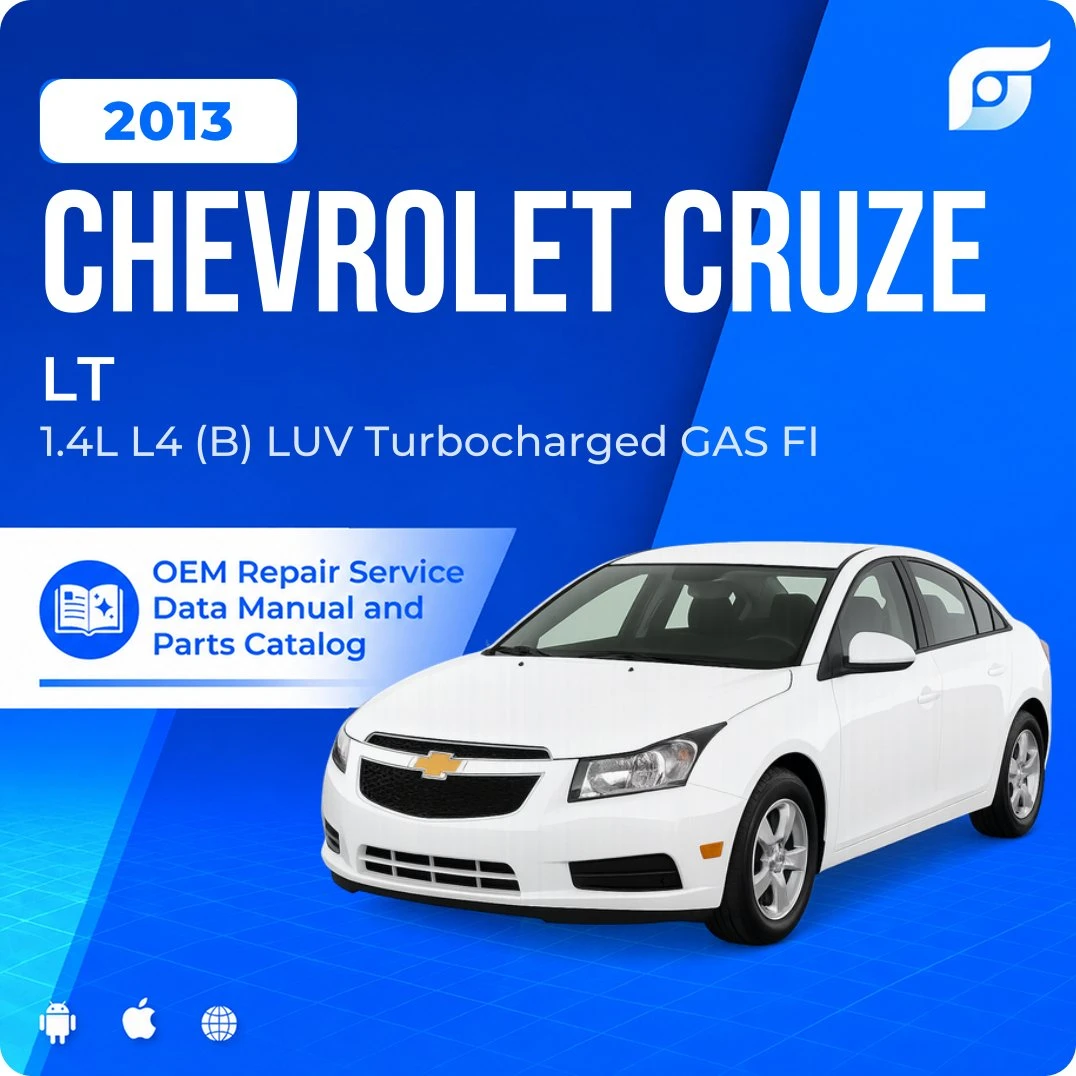 2013 Chevrolet Cruze LT - OEM Repair Service Manual