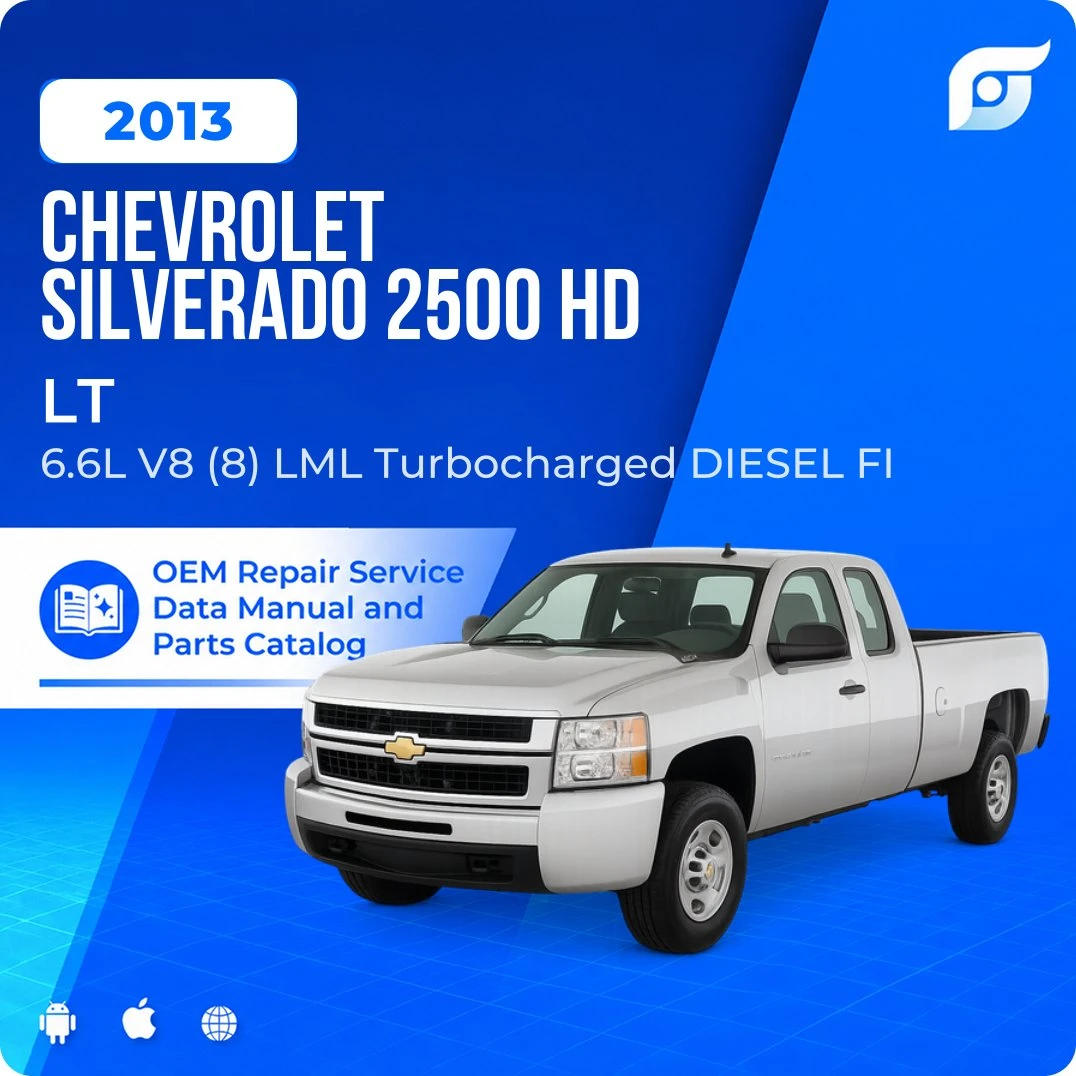 2013 Chevrolet Silverado 2500 HD LT - OEM Repair Service Manual