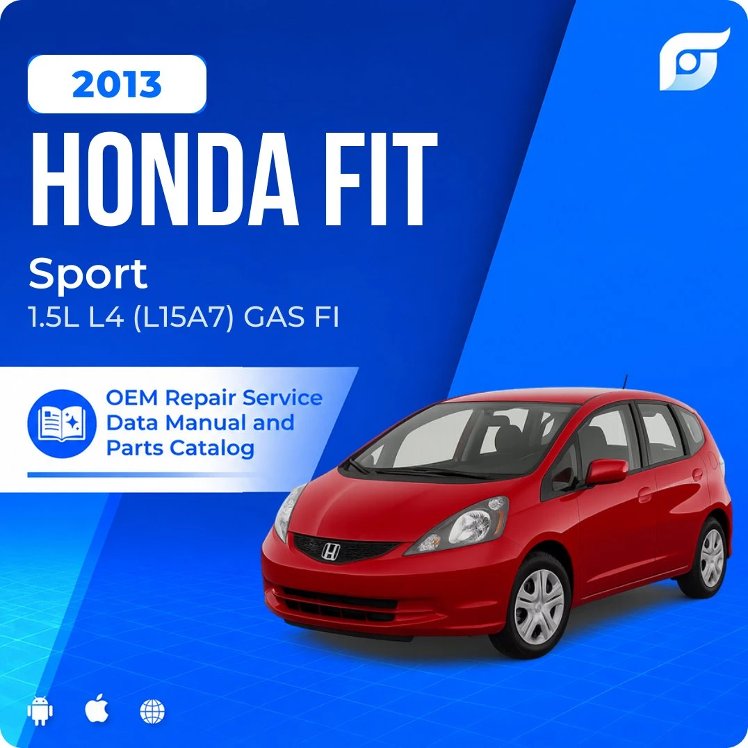 2013 Honda Fit Sport - OEM Repair Service Manual