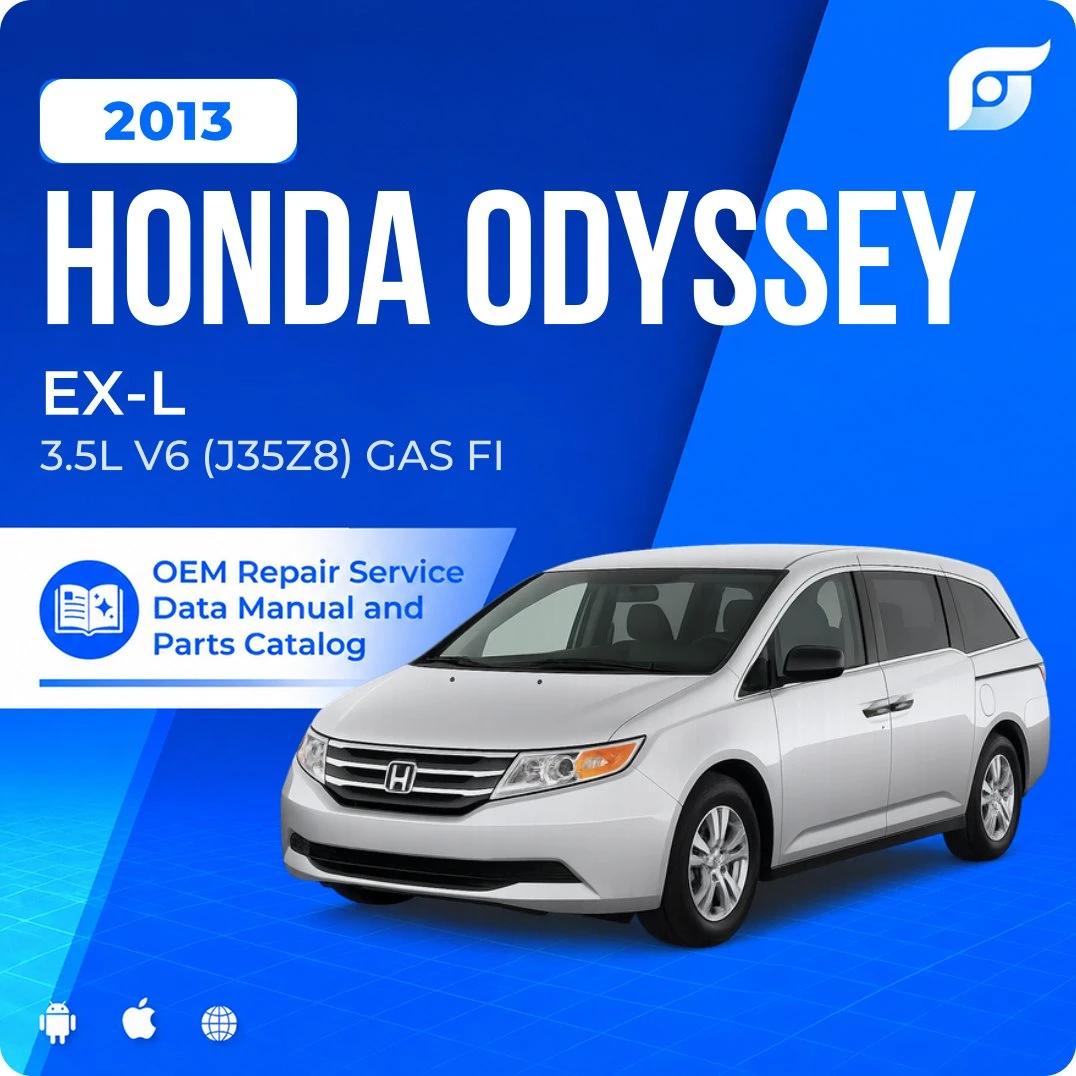 2013 Honda Odyssey EX-L - OEM Repair Service Manual