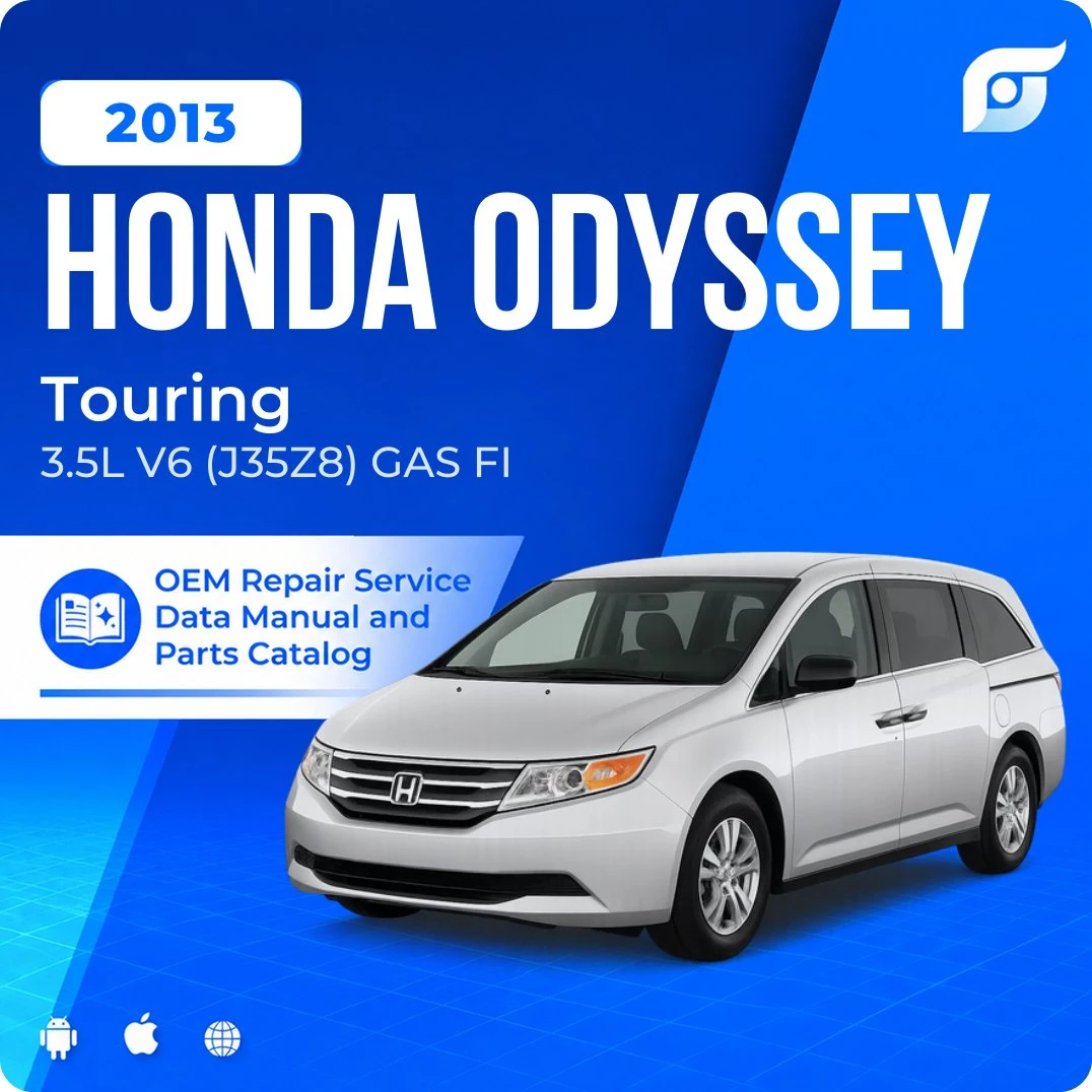 2013 Honda Odyssey Touring - OEM Repair Service Manual