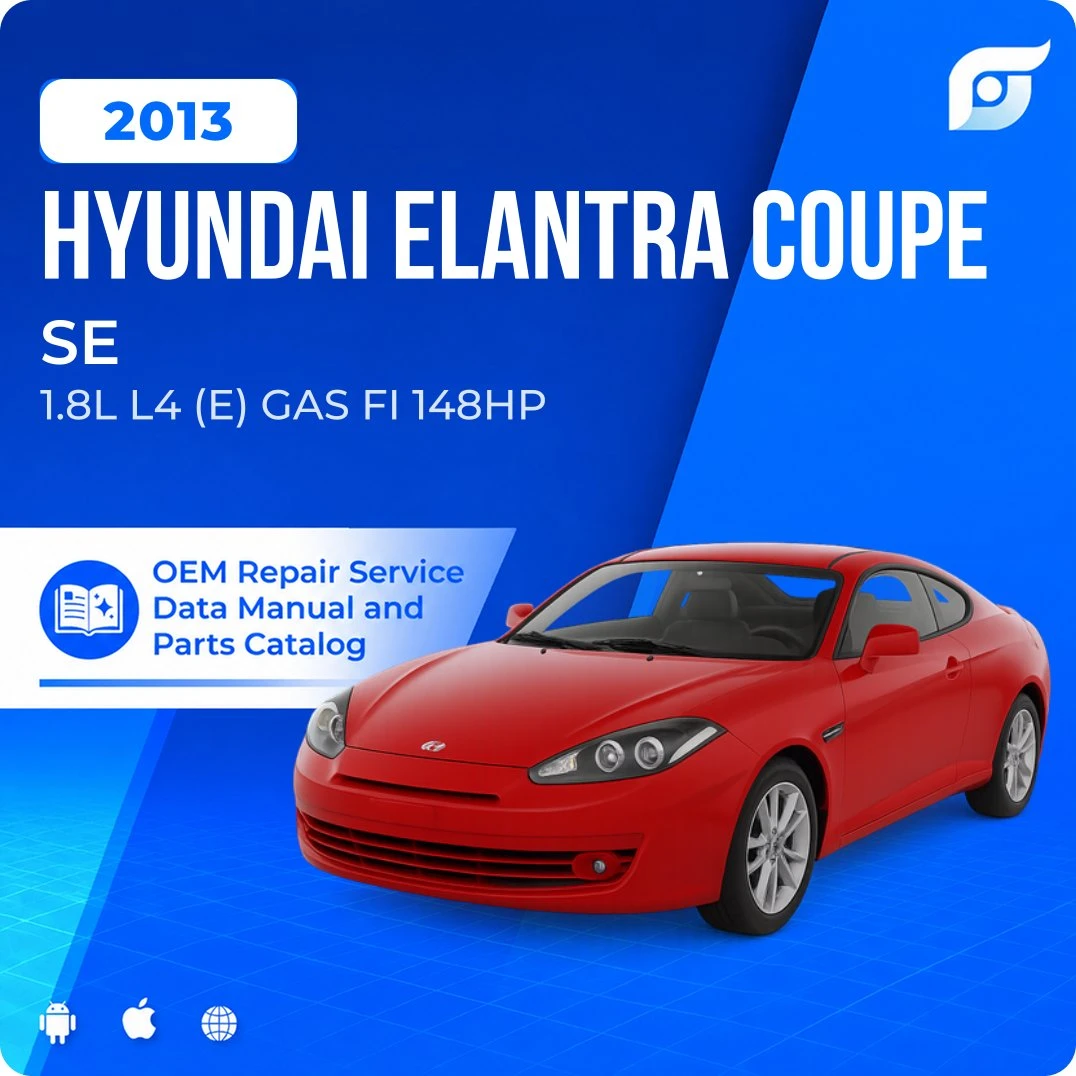 2013 Hyundai Elantra Coupe SE - OEM Repair Service Manual