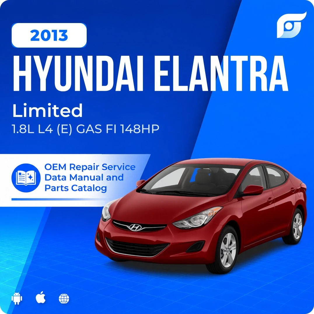 2013 Hyundai Elantra Limited - OEM Repair Service Manual