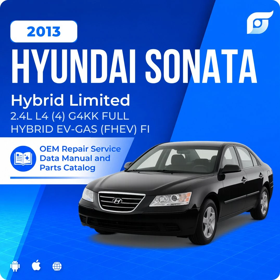 2013 Hyundai Sonata Hybrid Limited - OEM Repair Service Manual