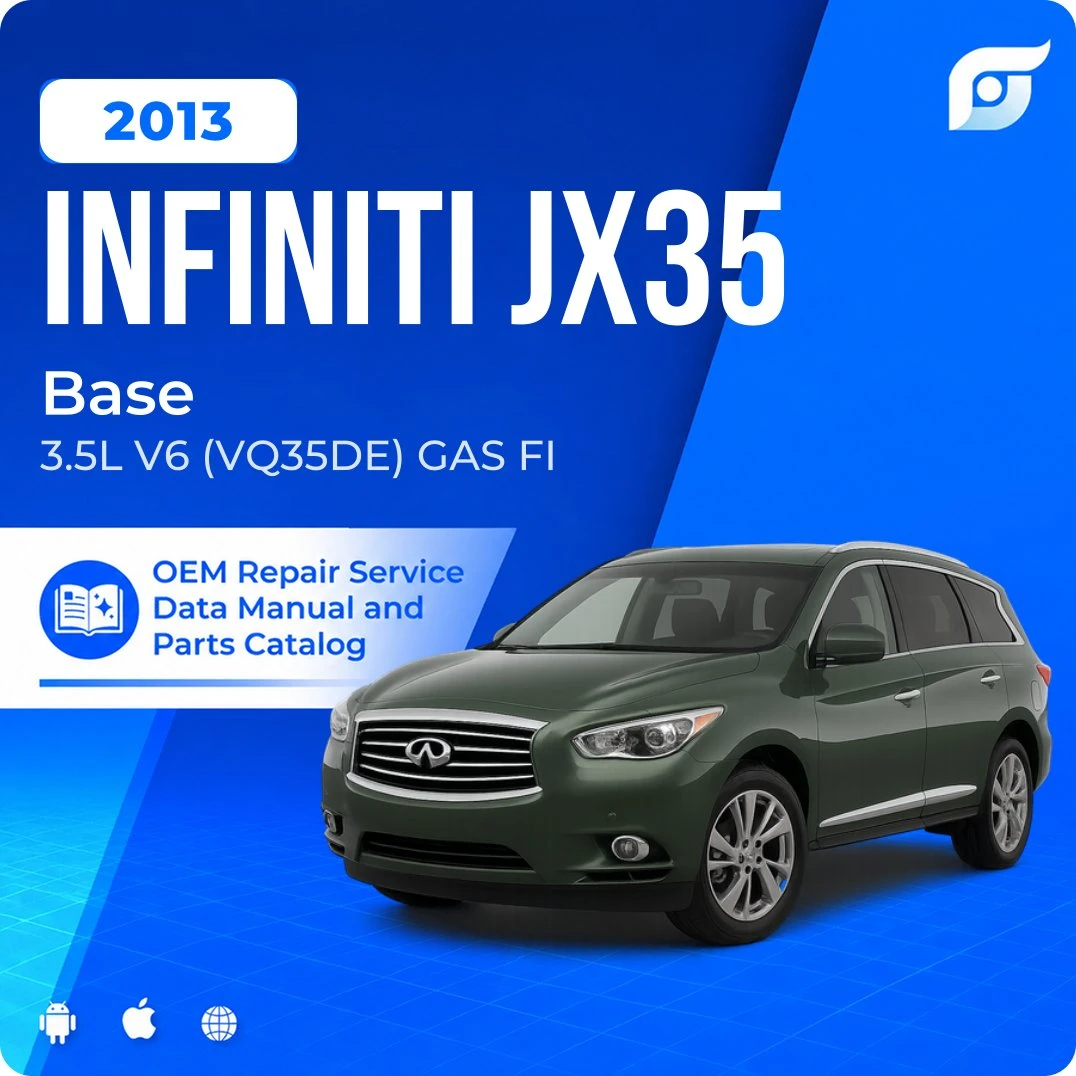 2013 INFINITI JX35 Base - OEM Repair Service Manual