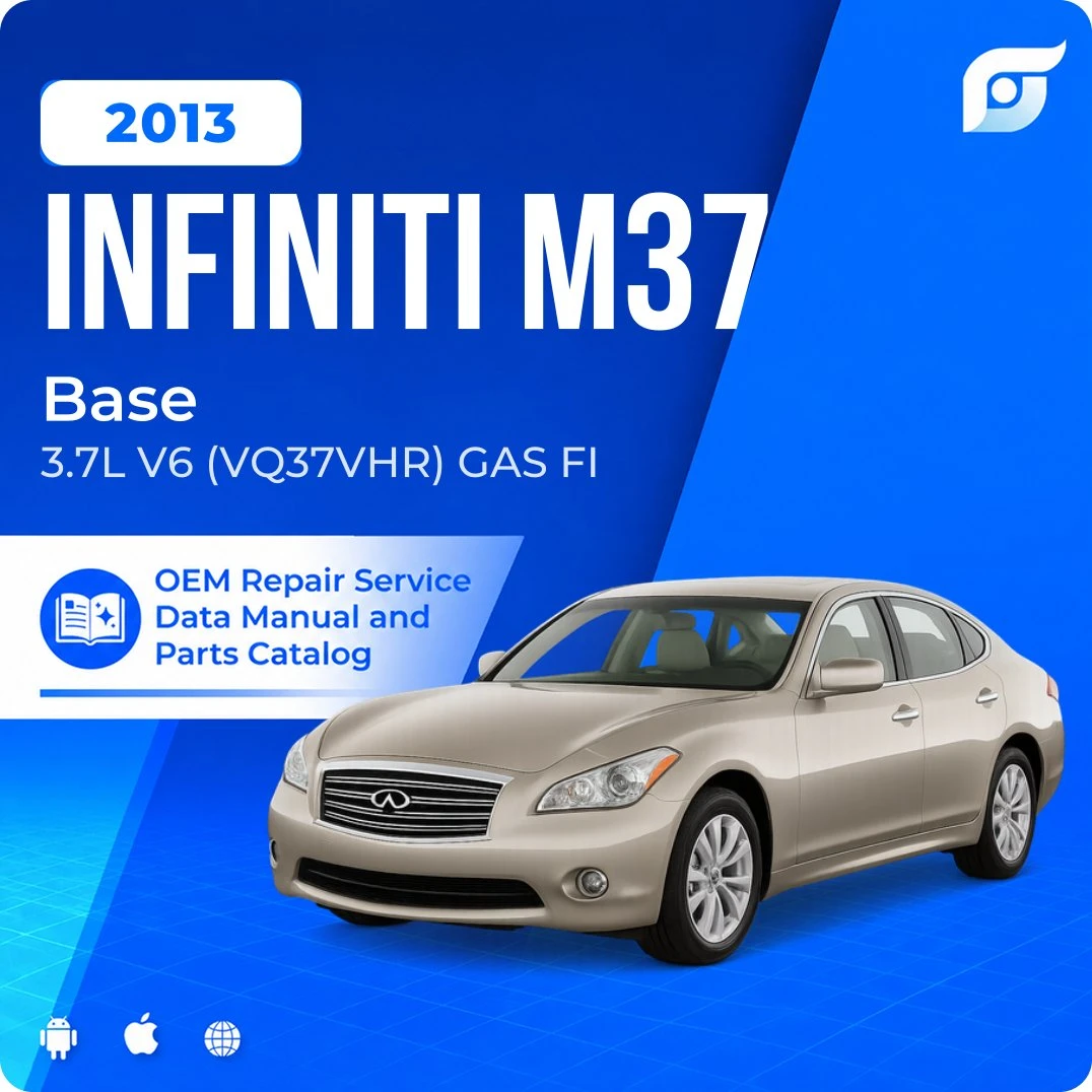 2013 INFINITI M37 Base - OEM Repair Service Manual