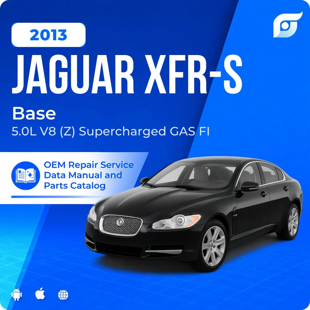 2013 Jaguar XFR-S Base - OEM Repair Service Manual