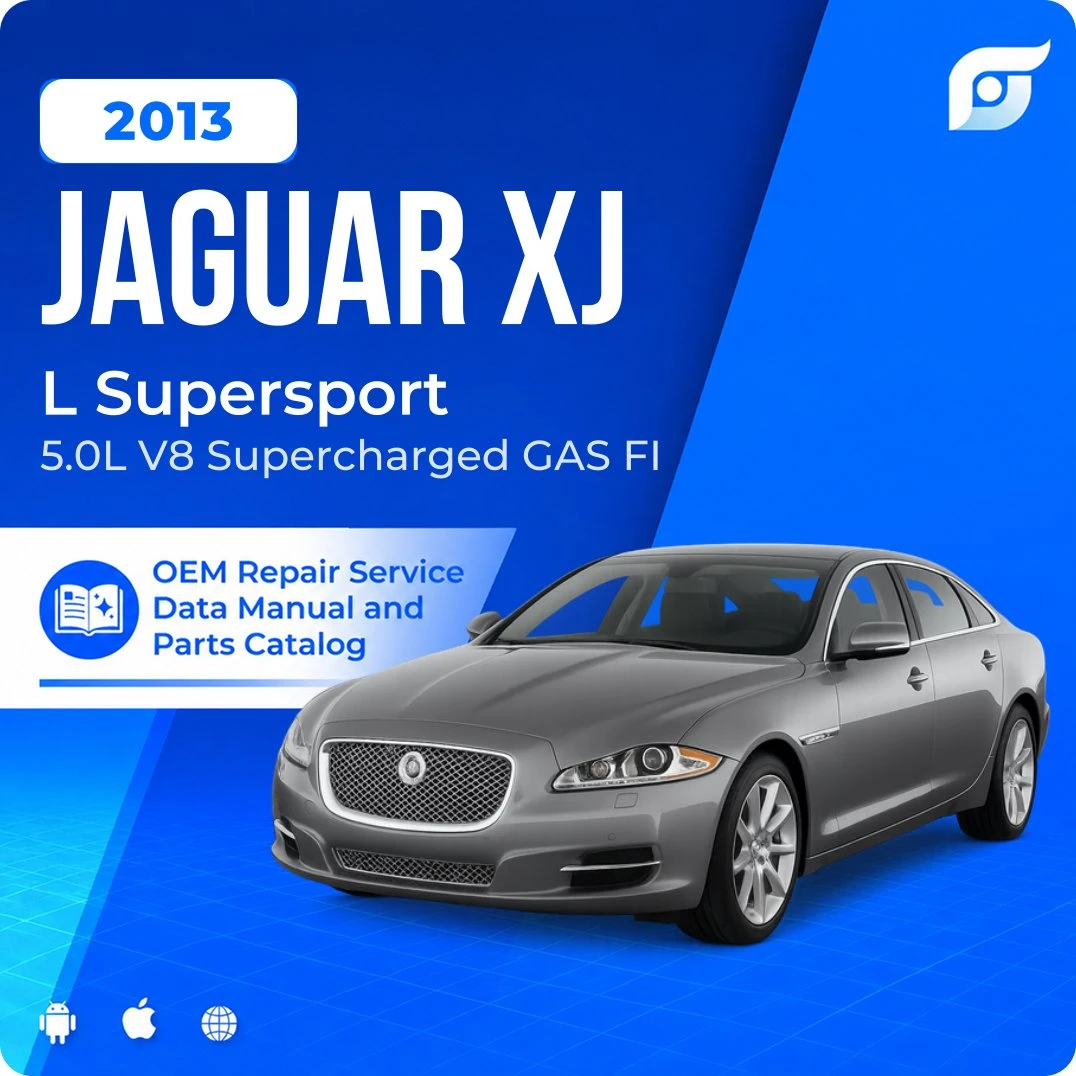2013 Jaguar XJ L Supersport - OEM Repair Service Manual