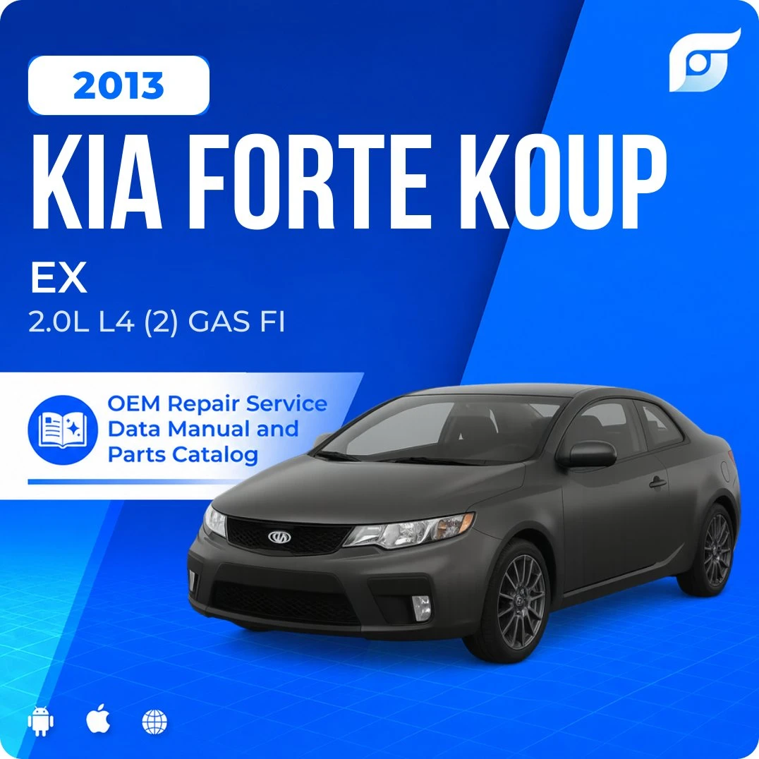 2013 Kia Forte Koup EX - OEM Repair Service Manual