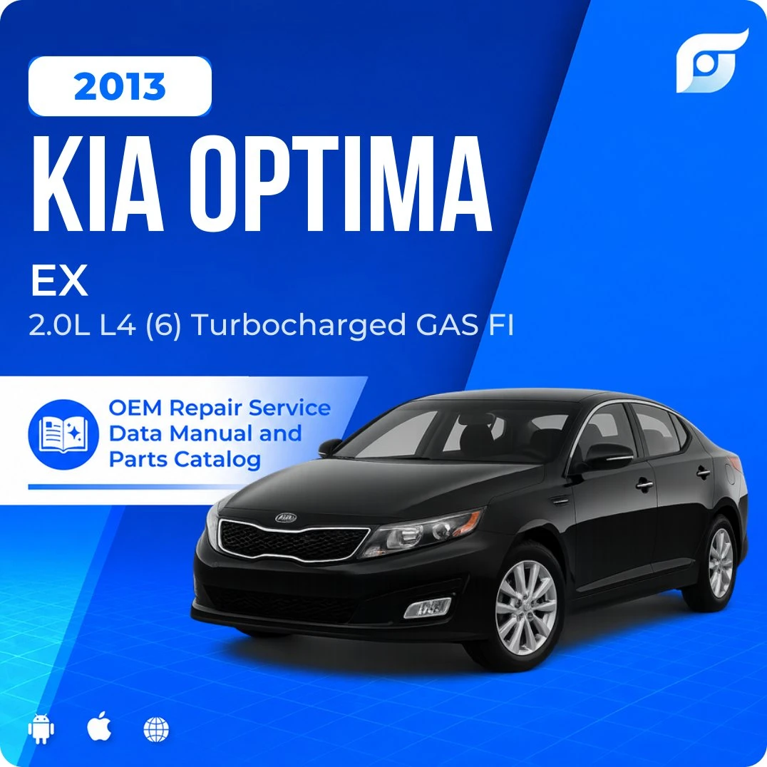 2013 Kia Optima EX - OEM Repair Service Manual
