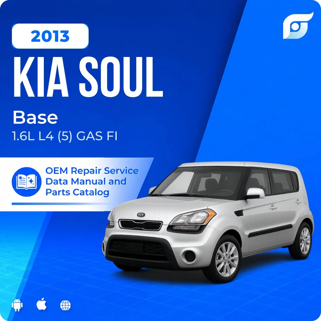 2013 Kia Soul Base - OEM Repair Service Manual