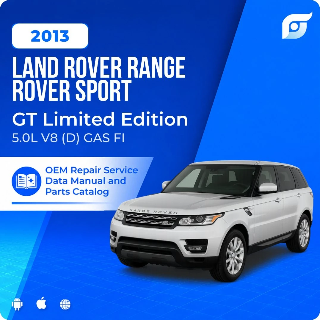 2013 Land Rover Range Rover Sport GT Limited Edition - OEM Repair Service Manual