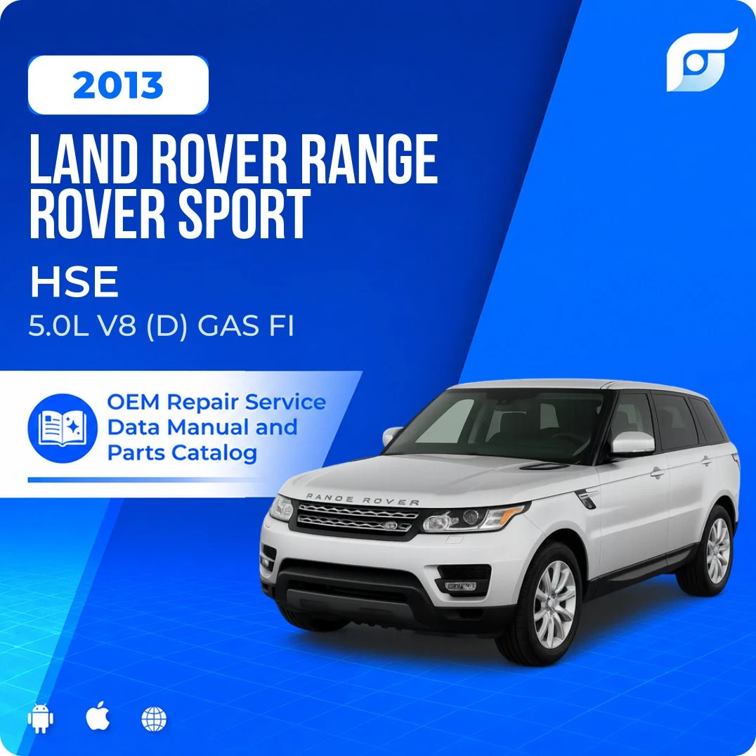 2013 Land Rover Range Rover Sport HSE - OEM Repair Service Manual