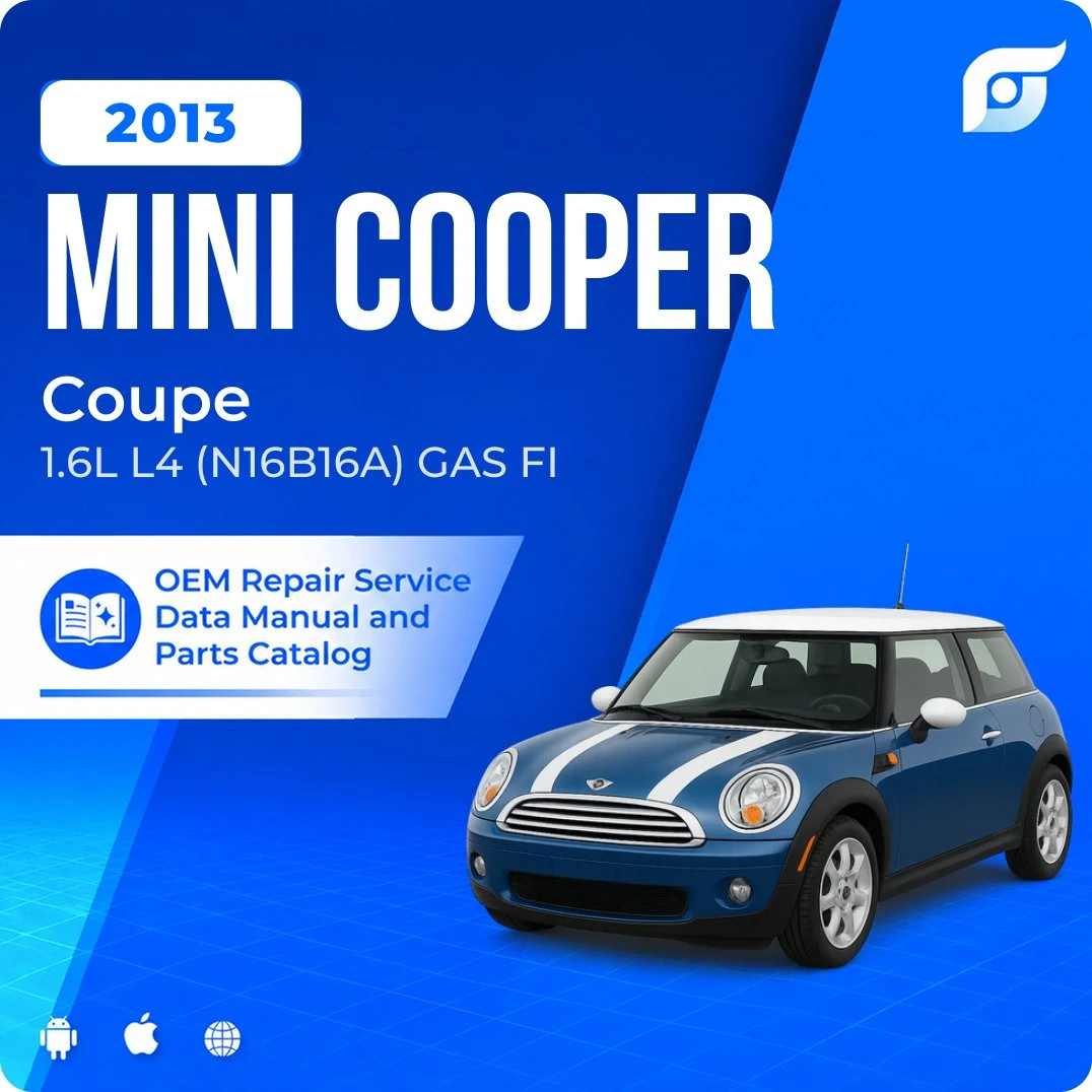 2013 Mini Cooper Coupe - OEM Repair Service Manual