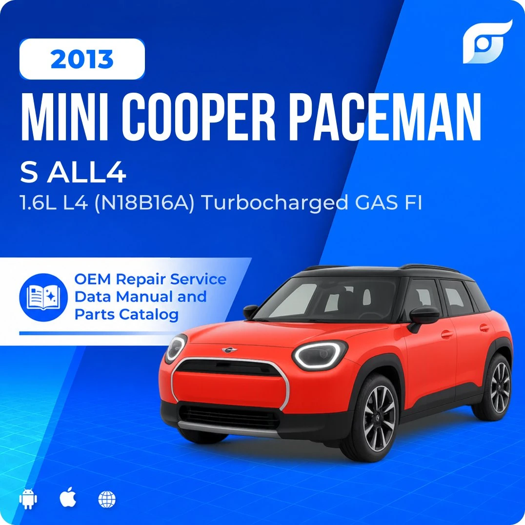 2013 Mini Cooper Paceman S ALL4 - OEM Repair Service Manual