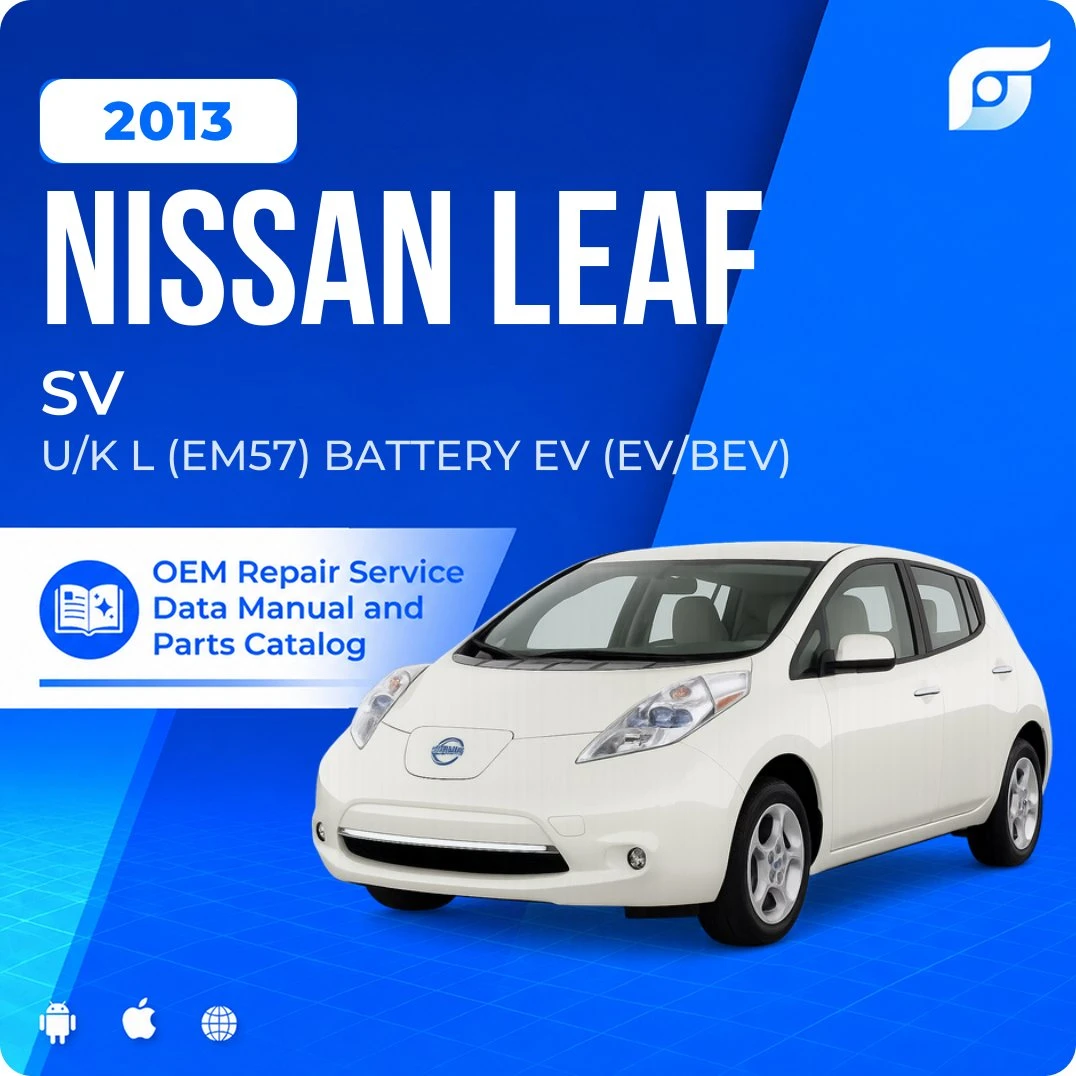 2013 Nissan LEAF SV - OEM Repair Service Manual