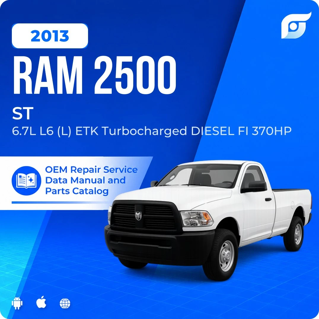 2013 Ram 2500 ST - OEM Repair Service Manual