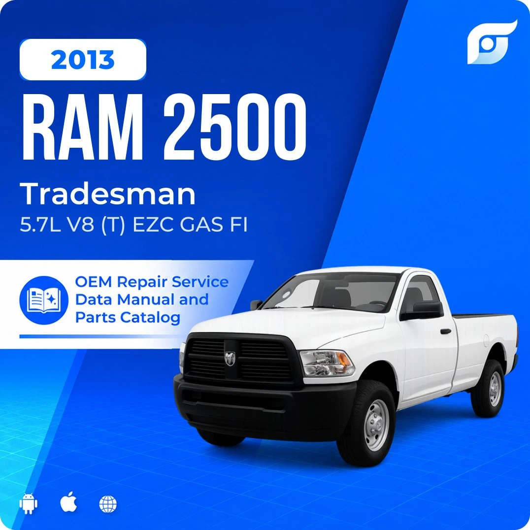 2013 Ram 2500 Tradesman - OEM Repair Service Manual