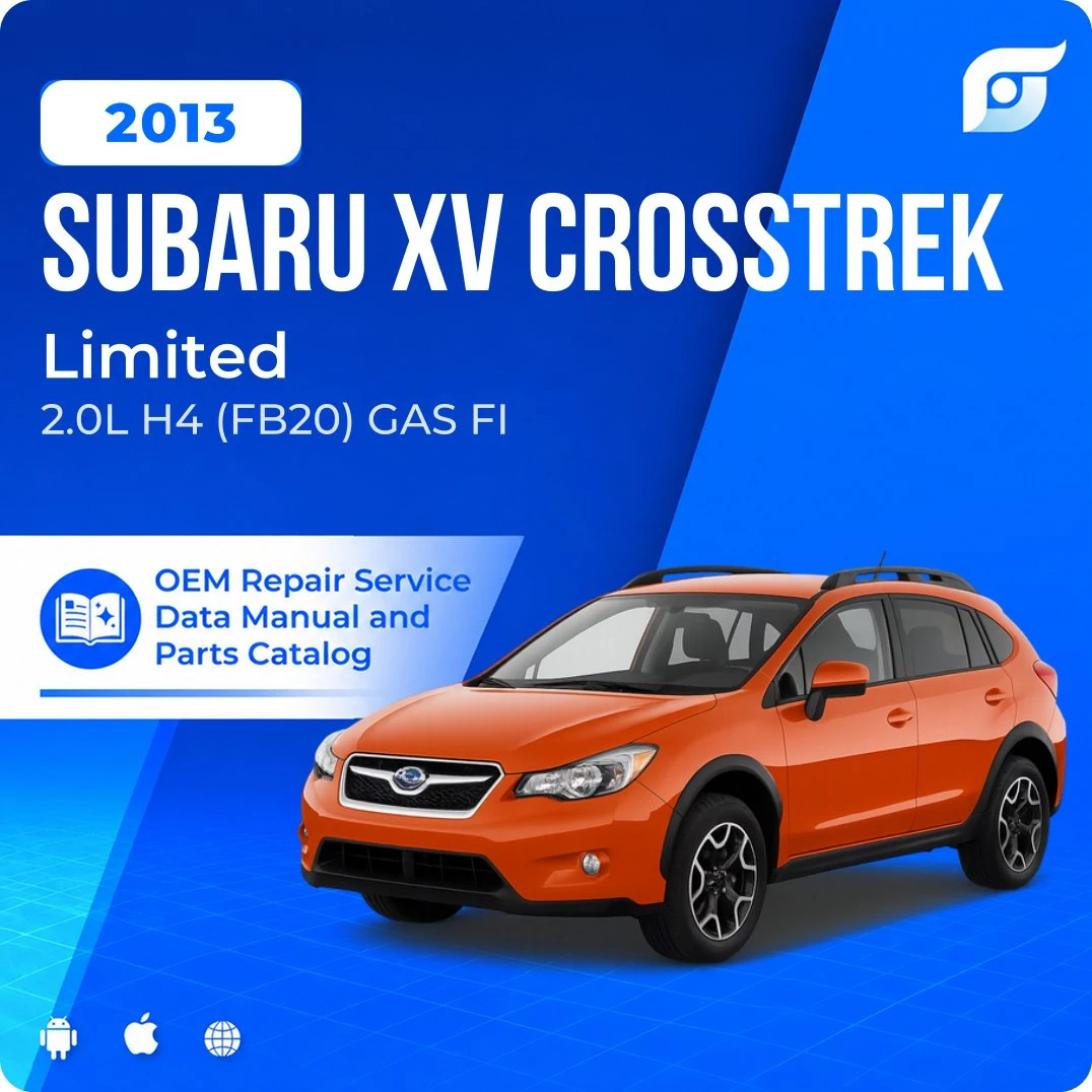 2013 Subaru XV Crosstrek Limited - OEM Repair Service Manual