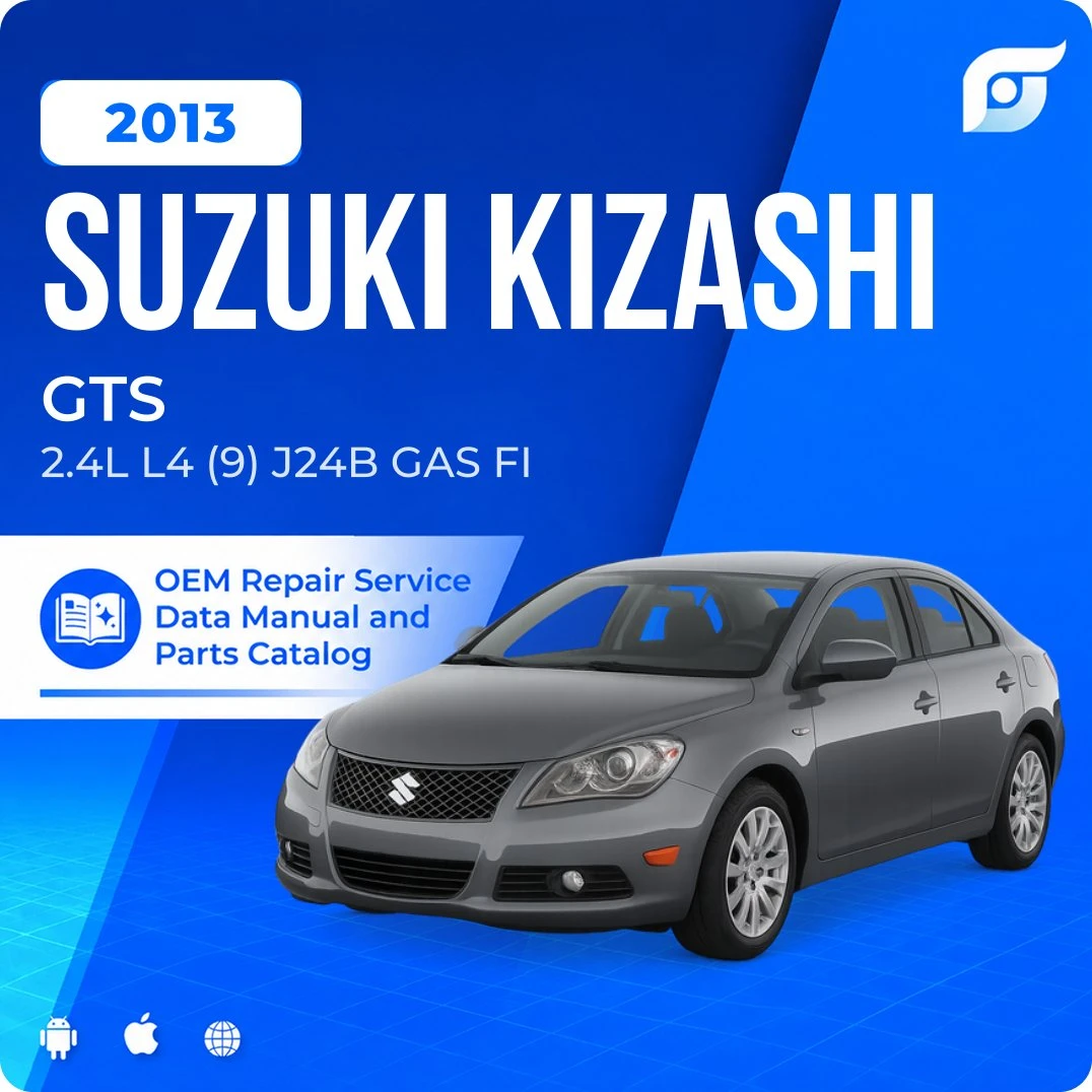 2013 Suzuki Kizashi GTS - OEM Repair Service Manual