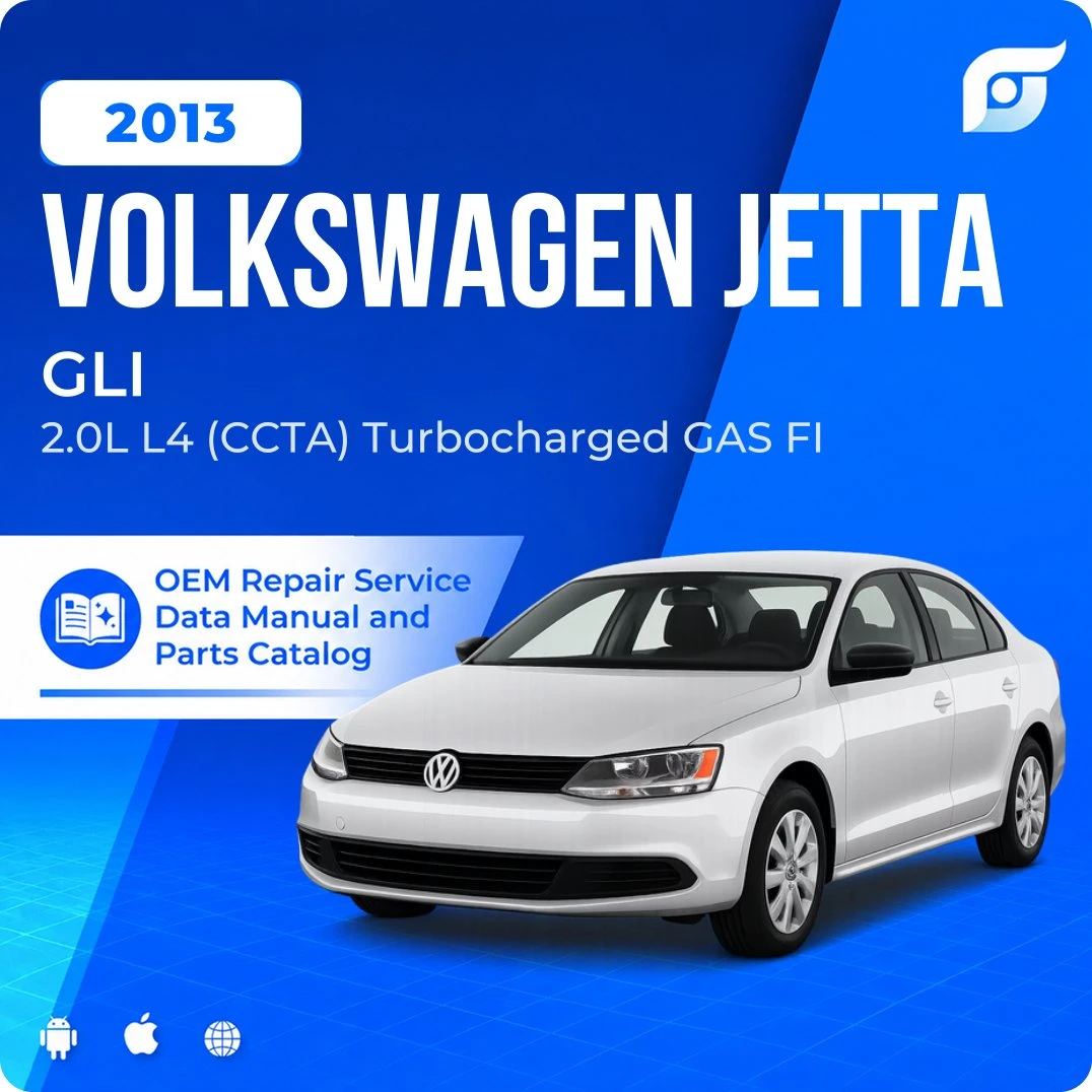 2013 Volkswagen Jetta GLI - OEM Repair Service Manual