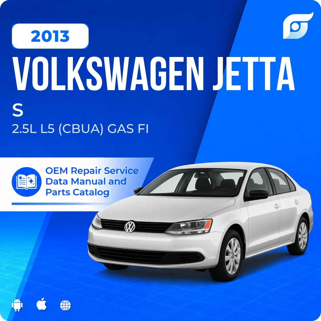 2013 Volkswagen Jetta S - OEM Repair Service Manual