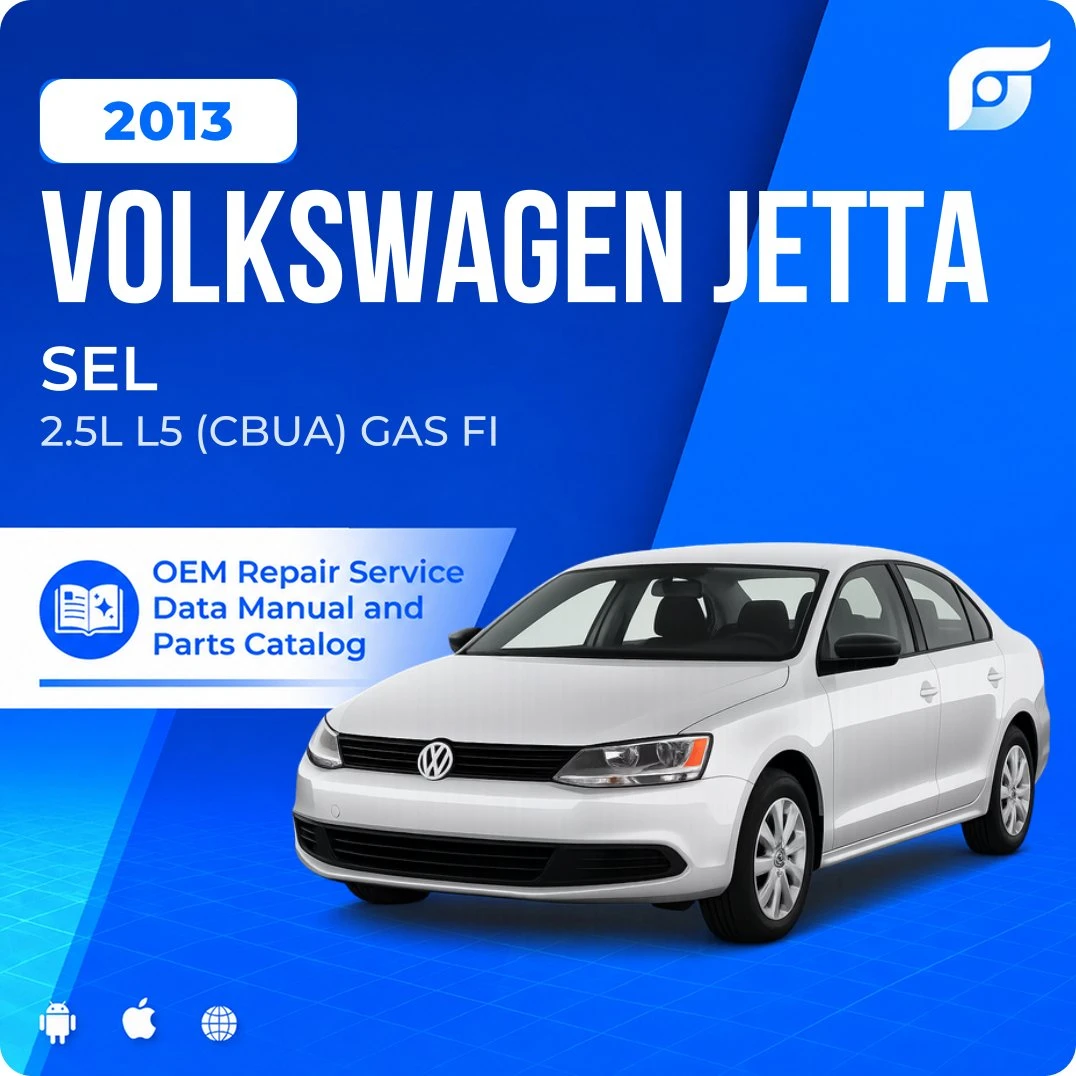 2013 Volkswagen Jetta SEL - OEM Repair Service Manual