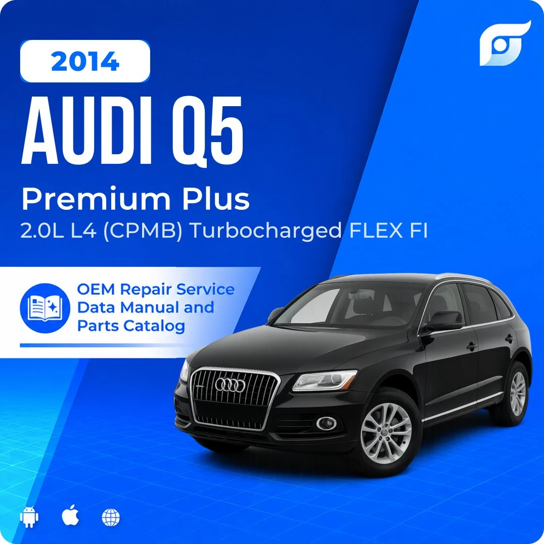 2014 Audi Q5 Premium Plus - OEM Repair Service Manual