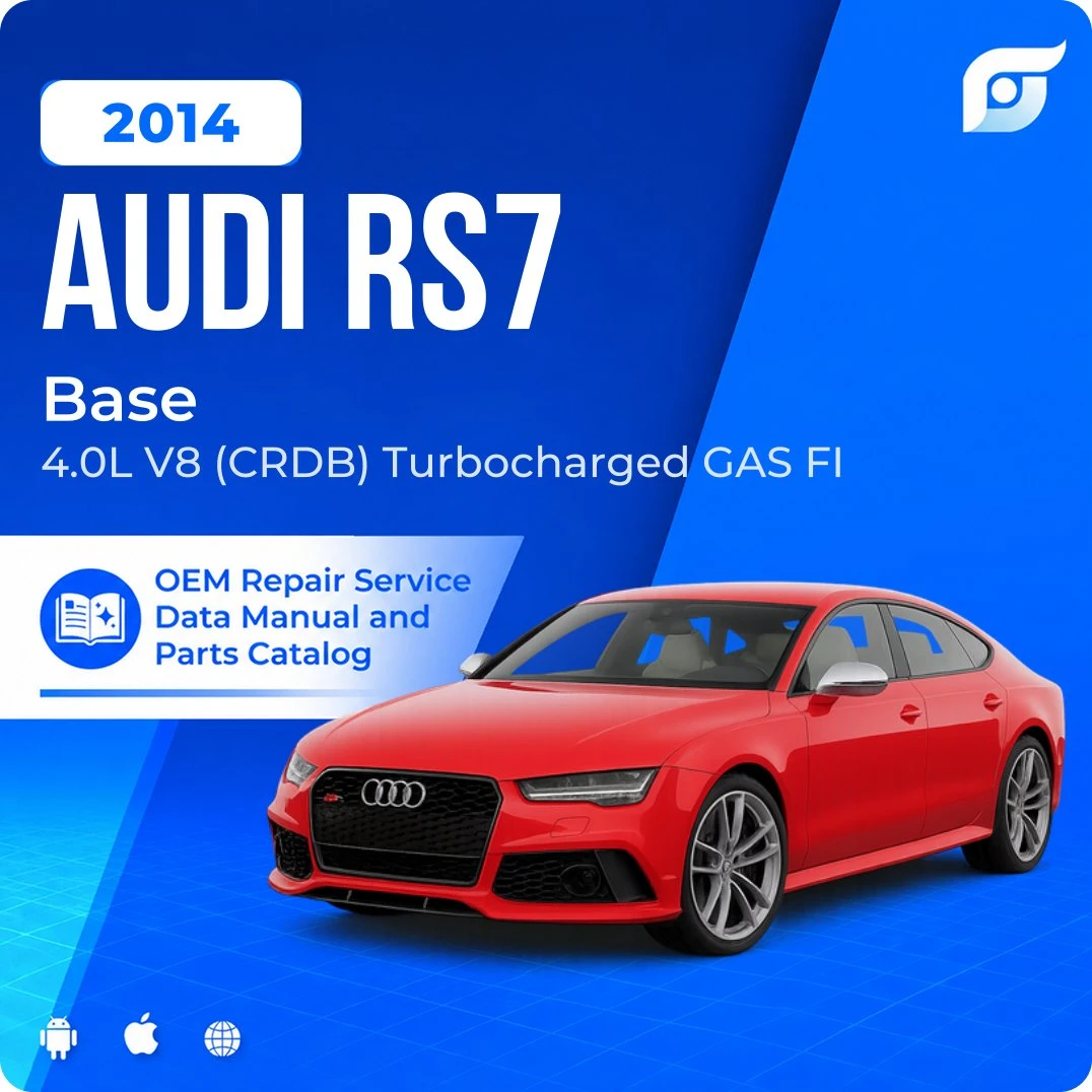 2014 Audi RS7 Base - OEM Repair Service Manual
