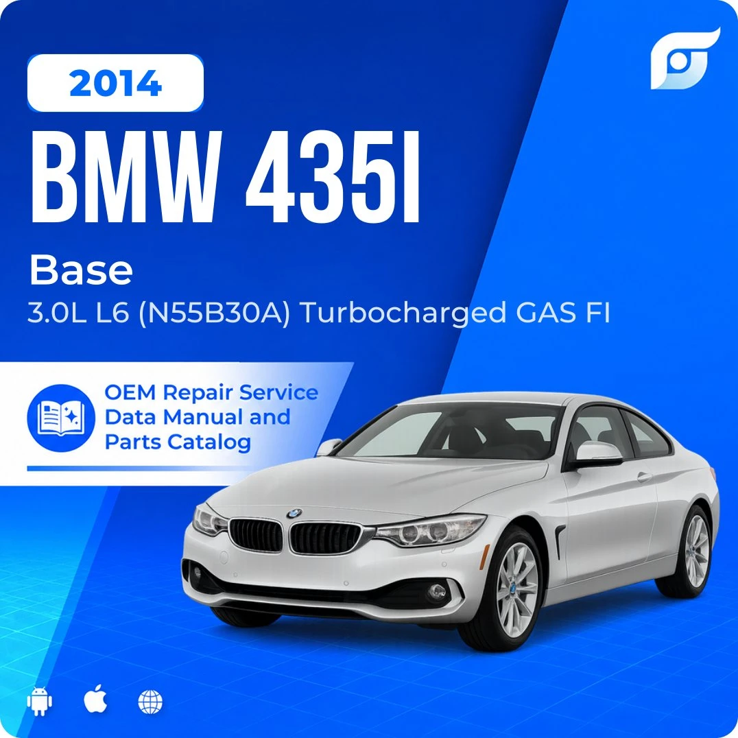 2014 BMW 435i Base - OEM Repair Service Manual