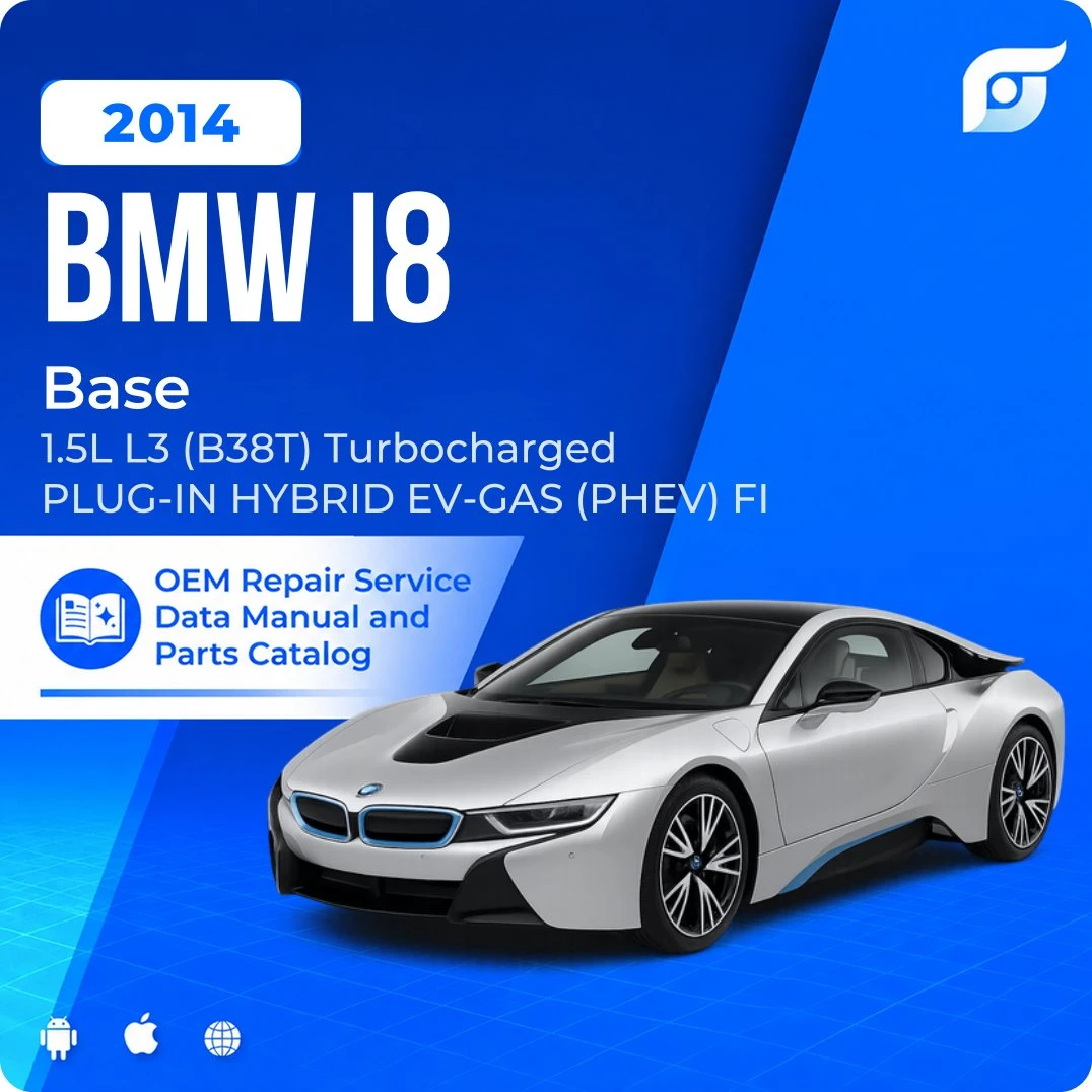 2014 BMW i8 Base - OEM Repair Service Manual