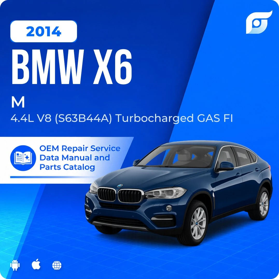 2014 BMW X6 M - OEM Repair Service Manual