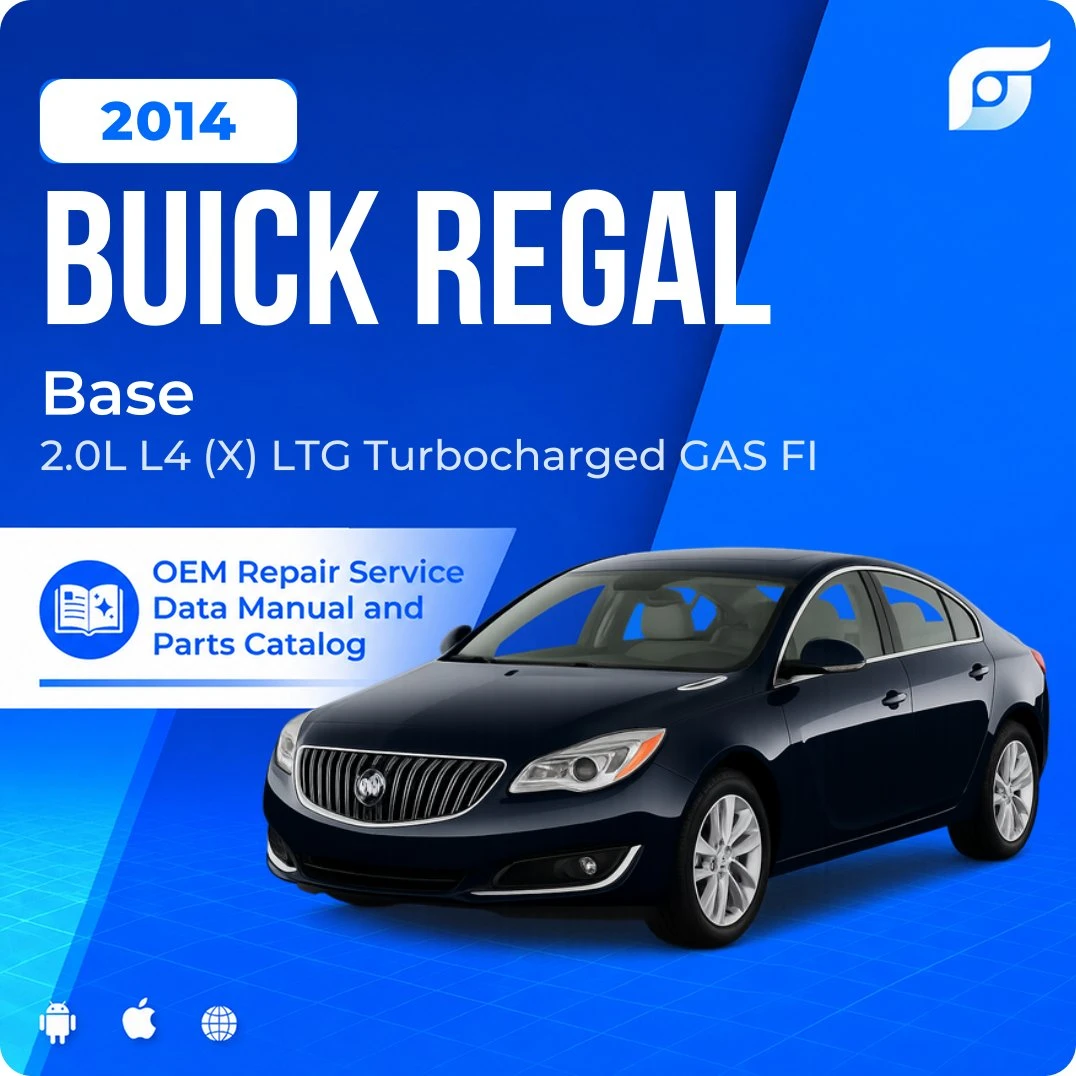2014 Buick Regal Base - OEM Repair Service Manual