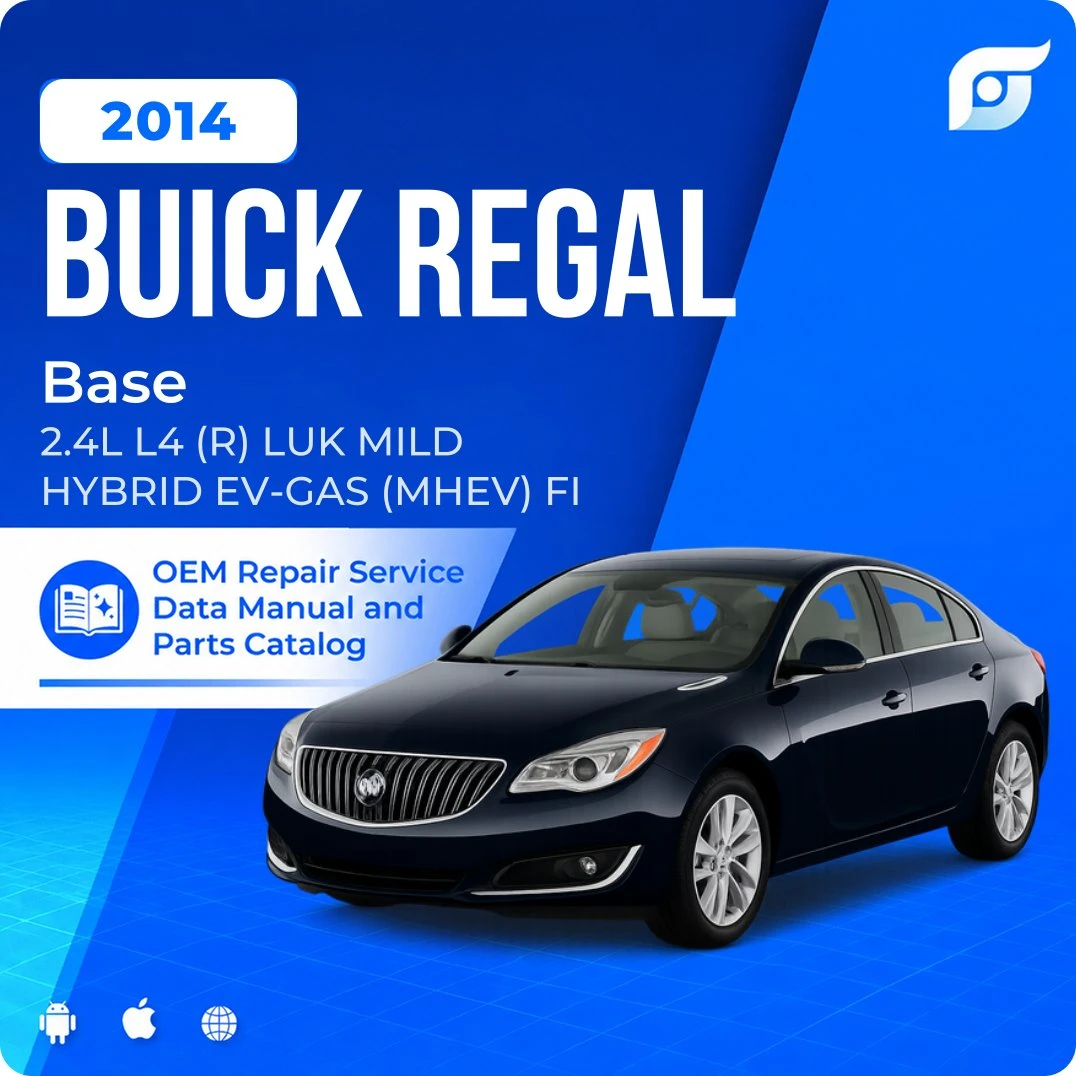 2014 Buick Regal Base - OEM Repair Service Manual